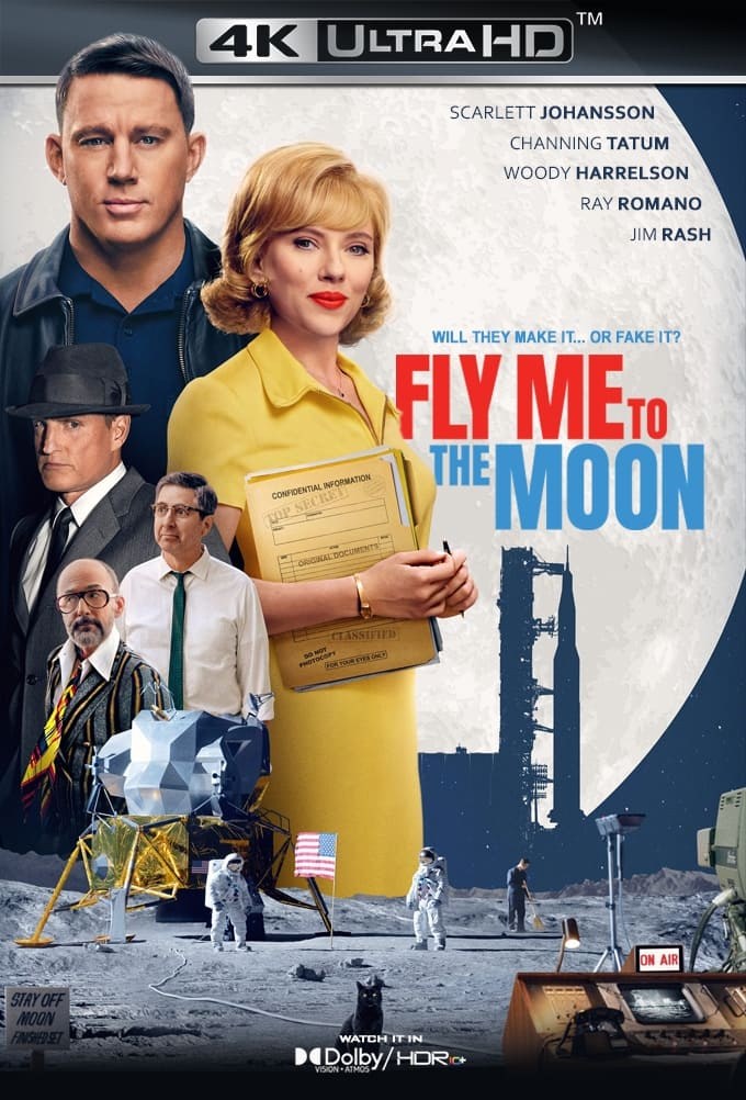 Poster de FLY ME TO THE MOON en inglés