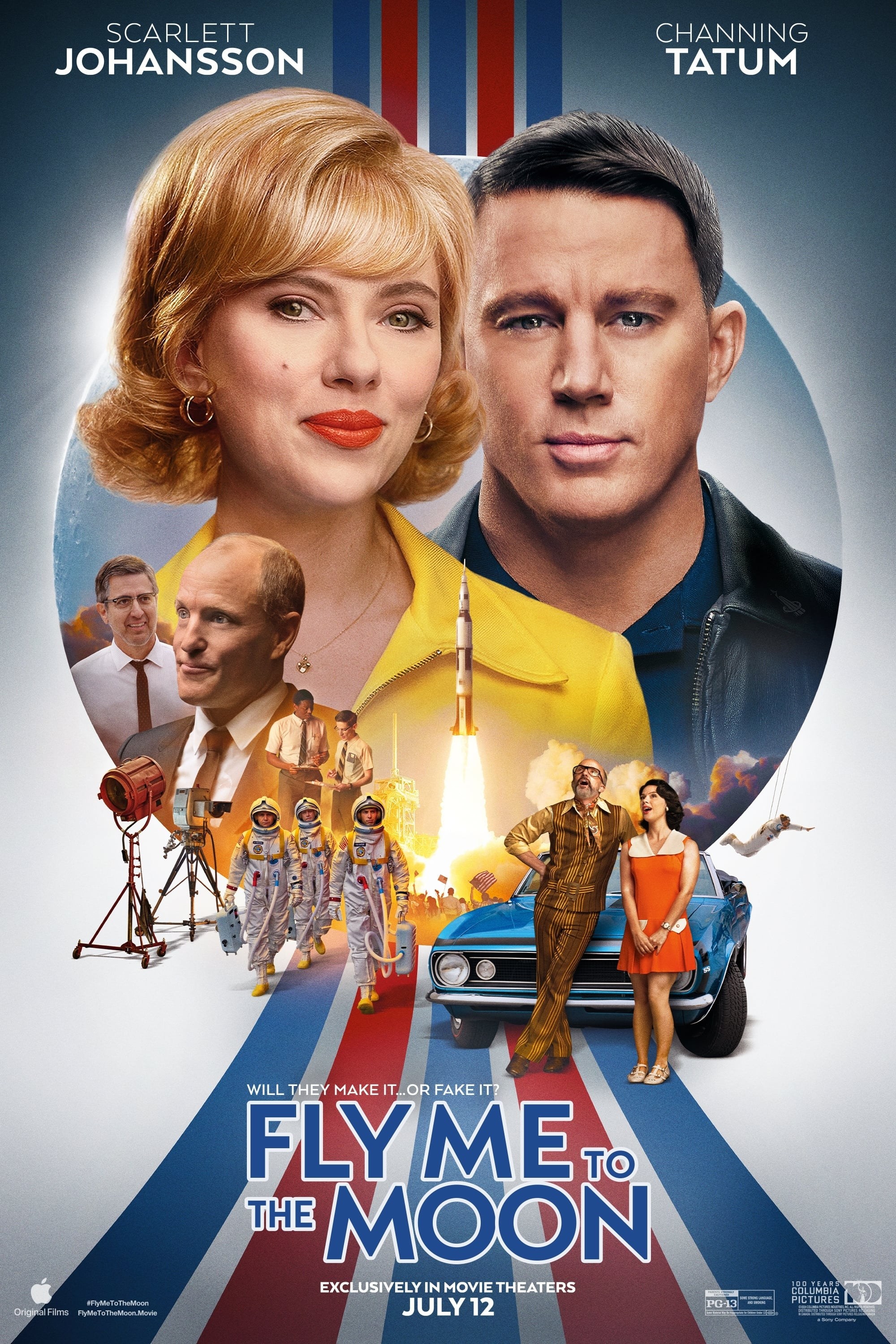 Poster de FLY ME TO THE MOON en inglés