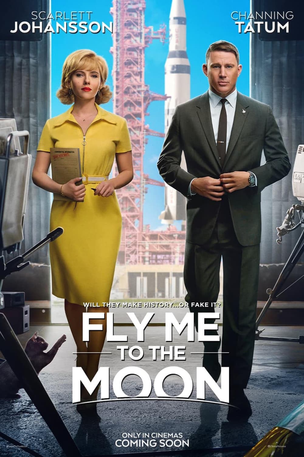Poster de FLY ME TO THE MOON en inglés
