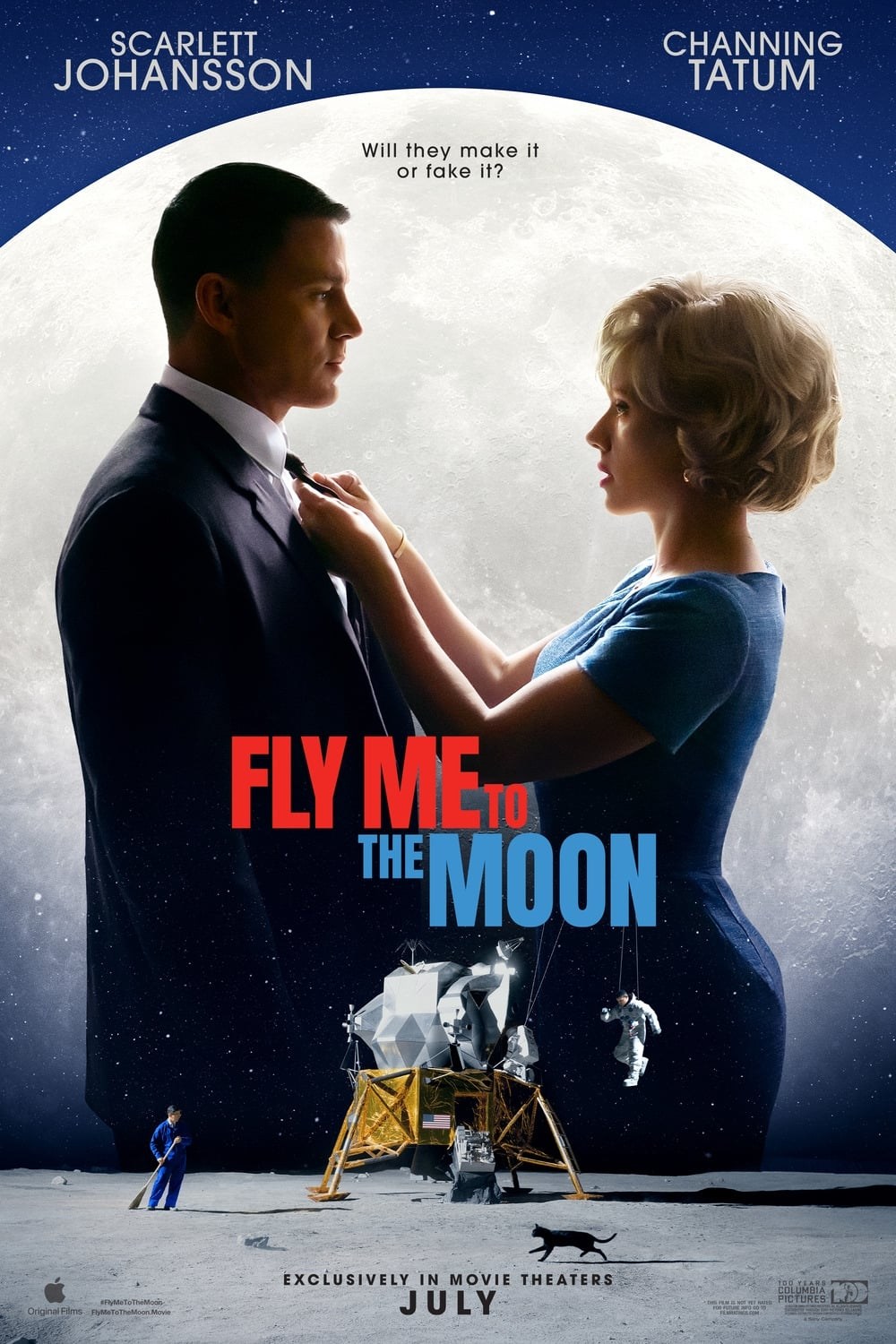 Poster de FLY ME TO THE MOON en inglés