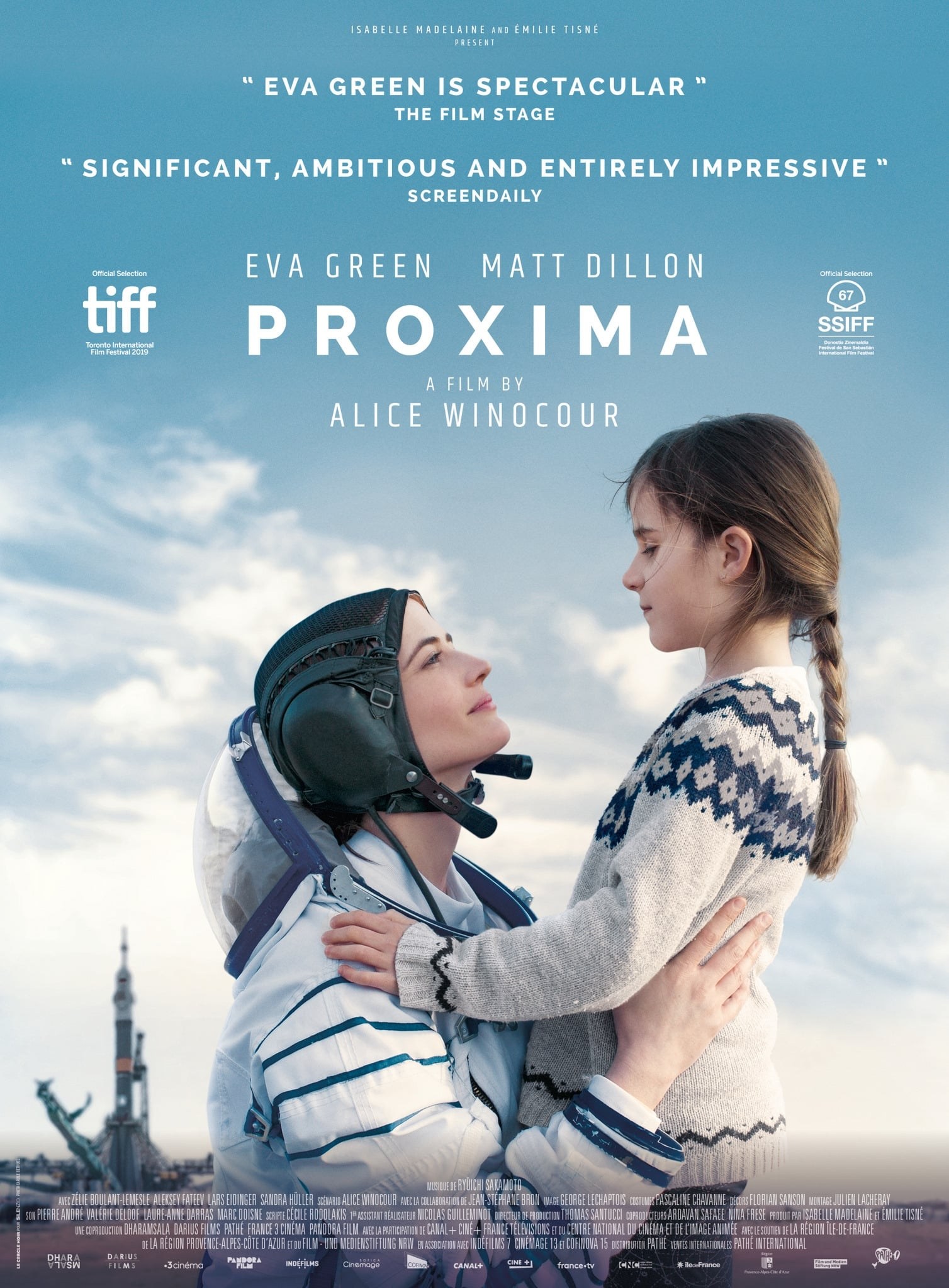 Poster de PRÓXIMA en inglés