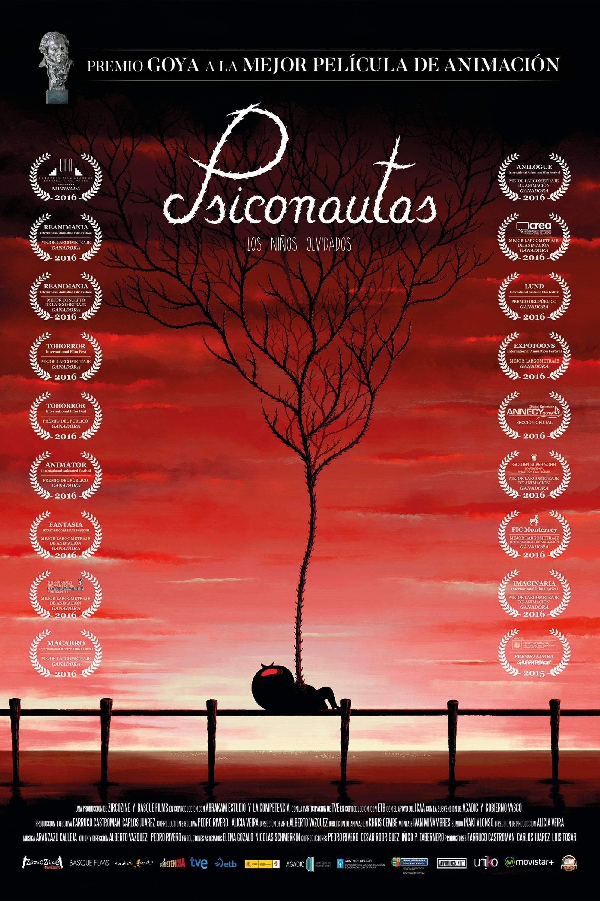Poster de PSICONAUTAS, LOS NIÑOS OLVIDADOS en español