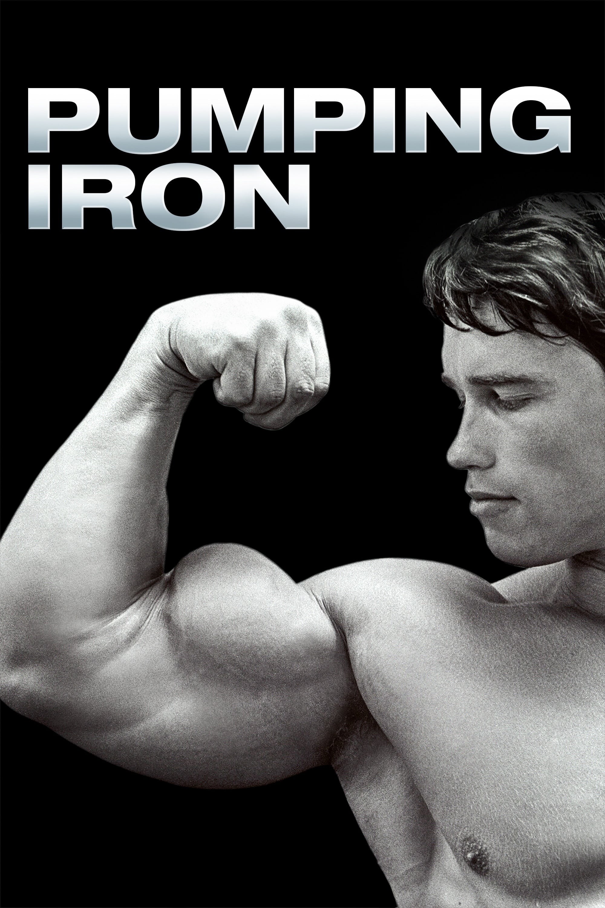 Poster de PUMPING IRON en inglés