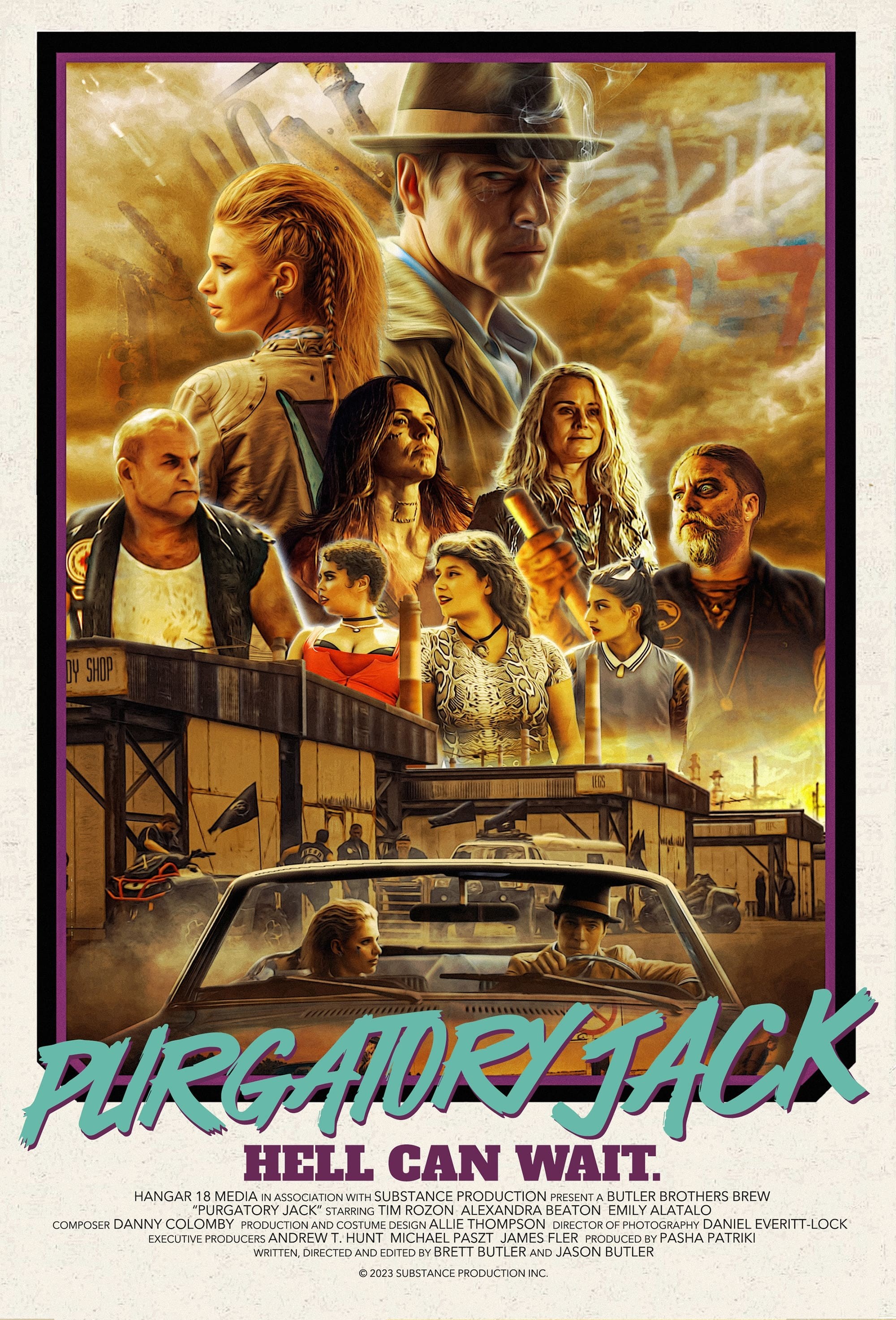 Poster de PURGATORY JACK en inglés