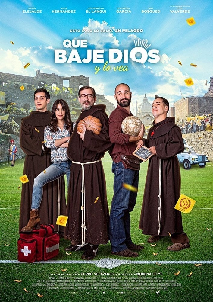 Poster de QUE BAJE DIOS Y LO VEA