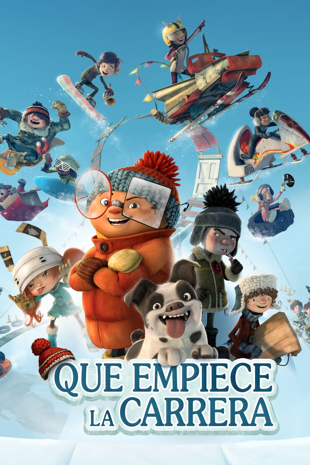 Poster de QUE EMPIECE LA CARRERA en español