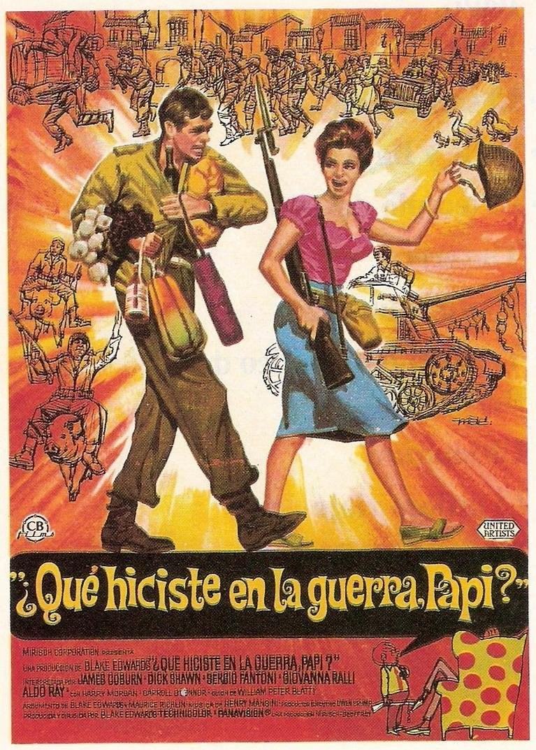 Poster de ¿QUÉ HICISTE EN LA GUERRA, PAPI? en español