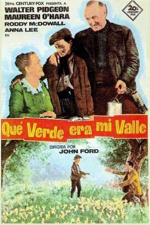 Poster de ¡QUÉ VERDE ERA MI VALLE! en español