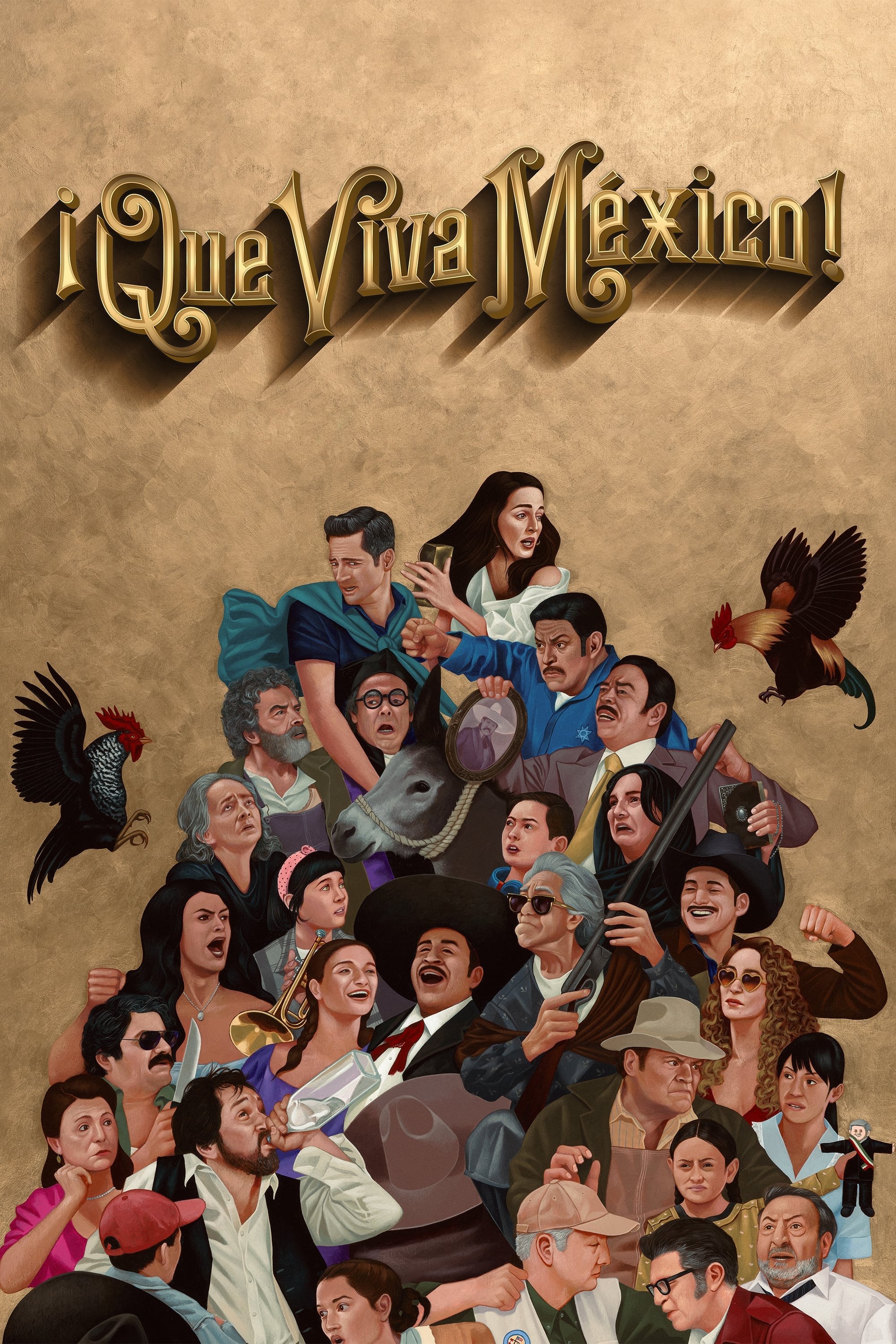 Poster de ¡QUE VIVA MÉXICO!