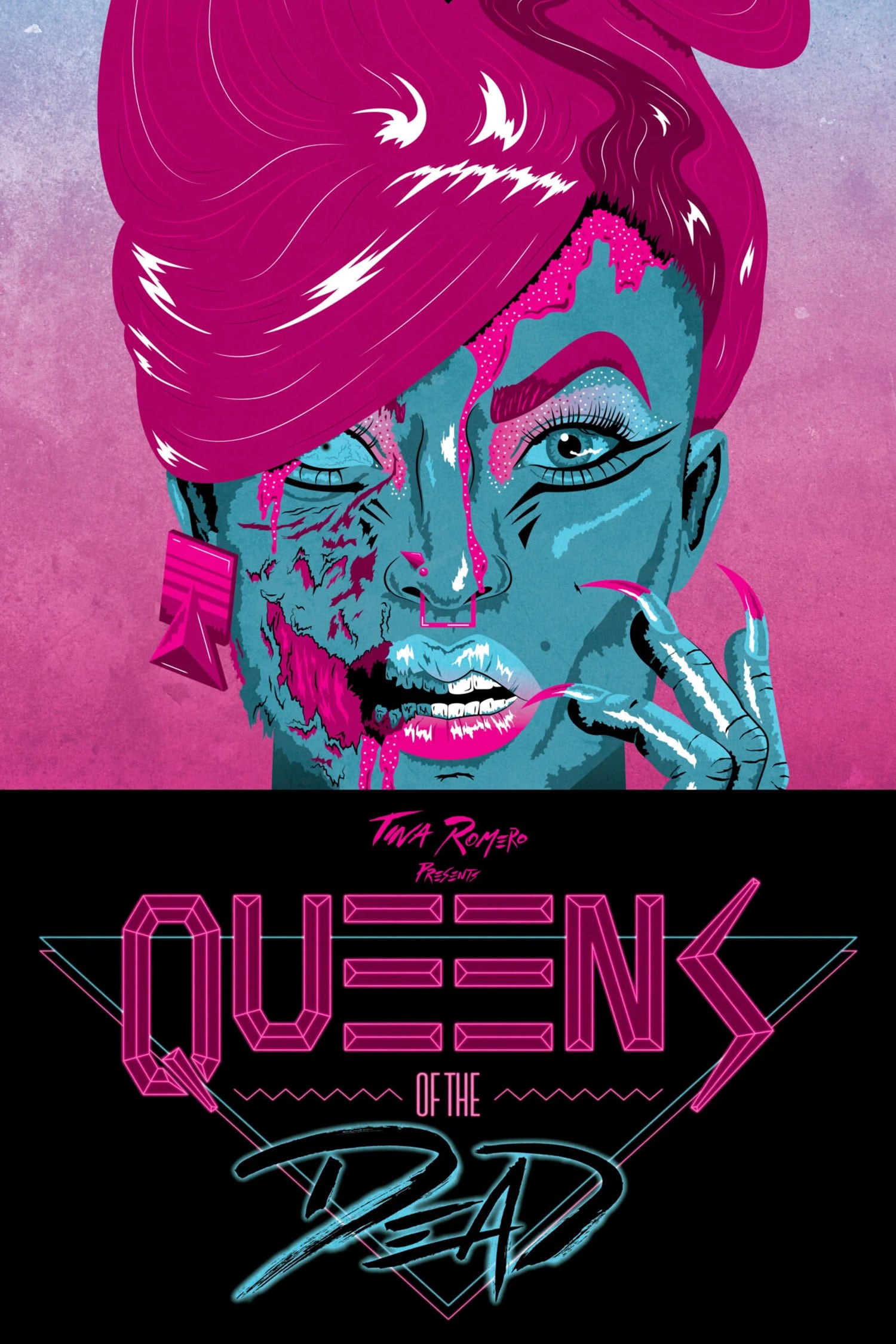 Poster de QUEENS OF THE DEAD en inglés