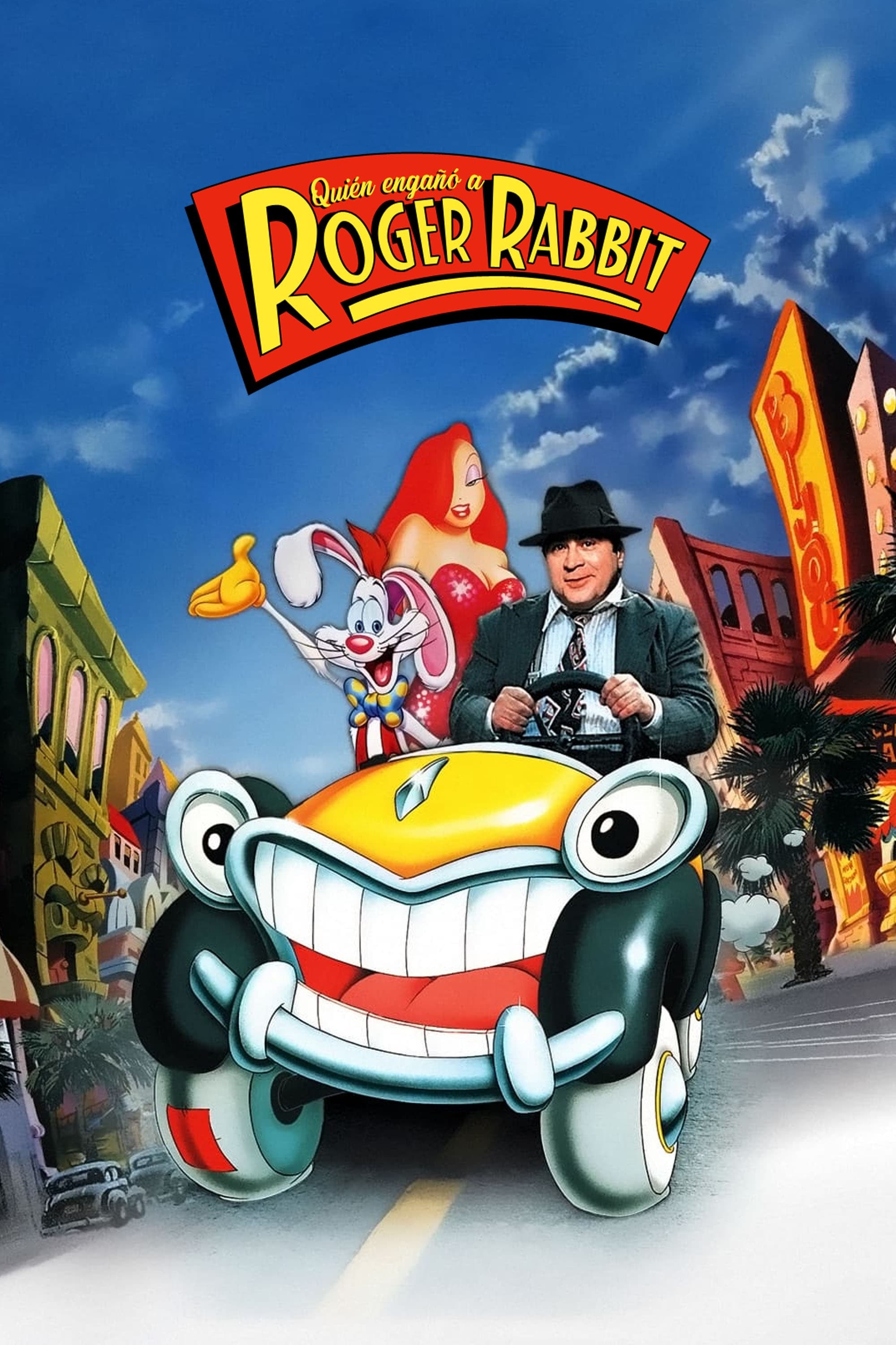Poster de ¿QUIÉN ENGAÑÓ A ROGER RABBIT? en español