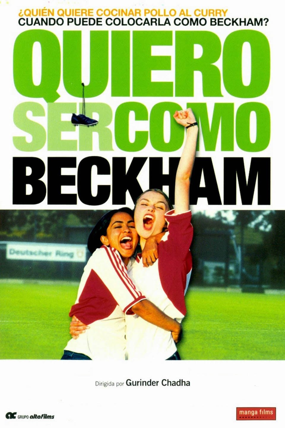 Poster de QUIERO SER COMO BECKHAM en español