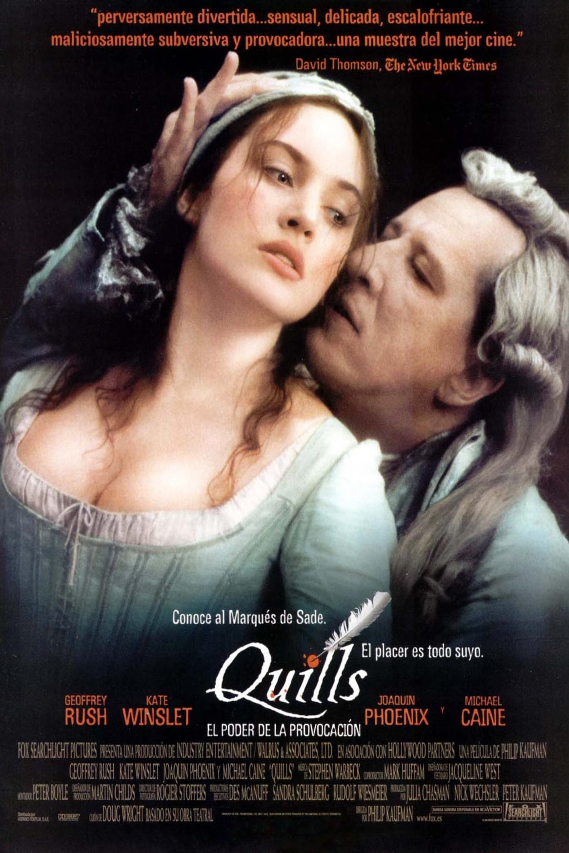 Poster de QUILLS en español