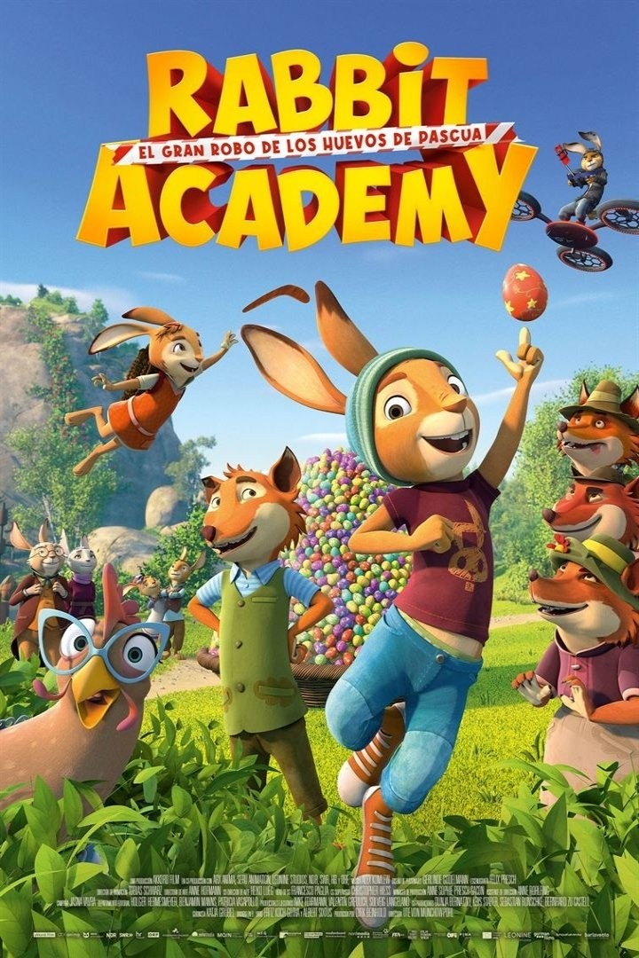 Poster de RABBIT ACADEMY: EL GRAN ROBO DE LOS HUEVOS DE PASCUA en español