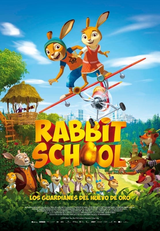Poster de RABBIT SCHOOL: LOS GUARDIANES DEL HUEVO DE ORO en español
