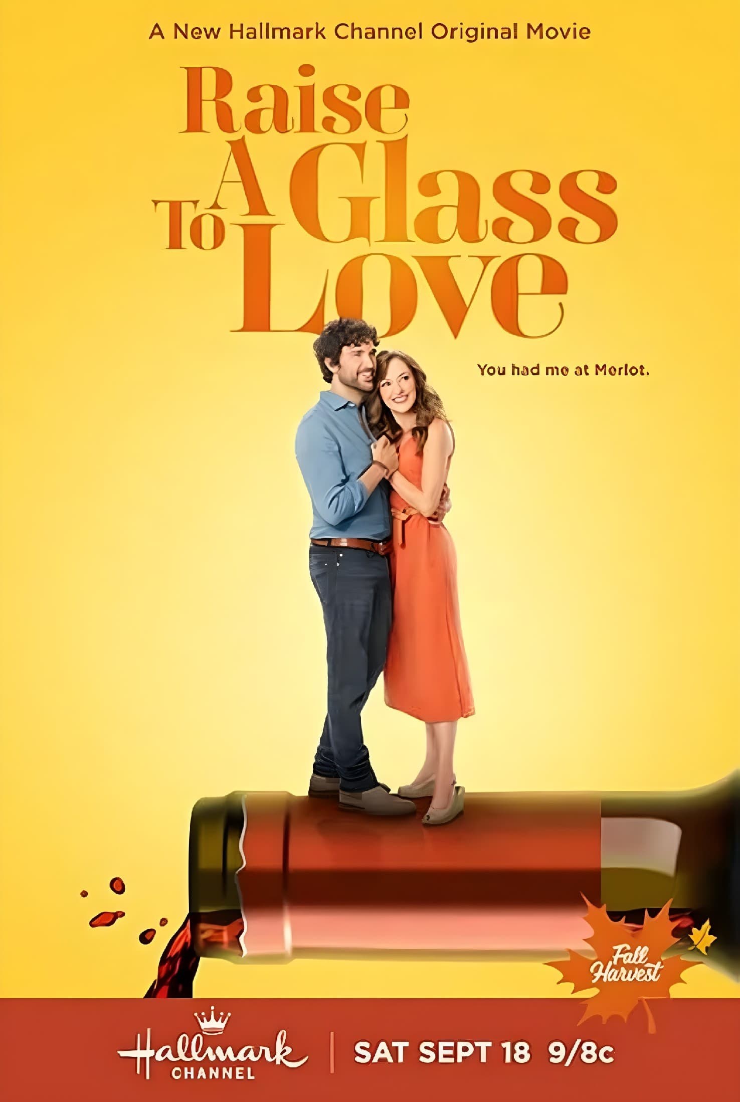Poster de RAISE A GLASS TO LOVE en inglés