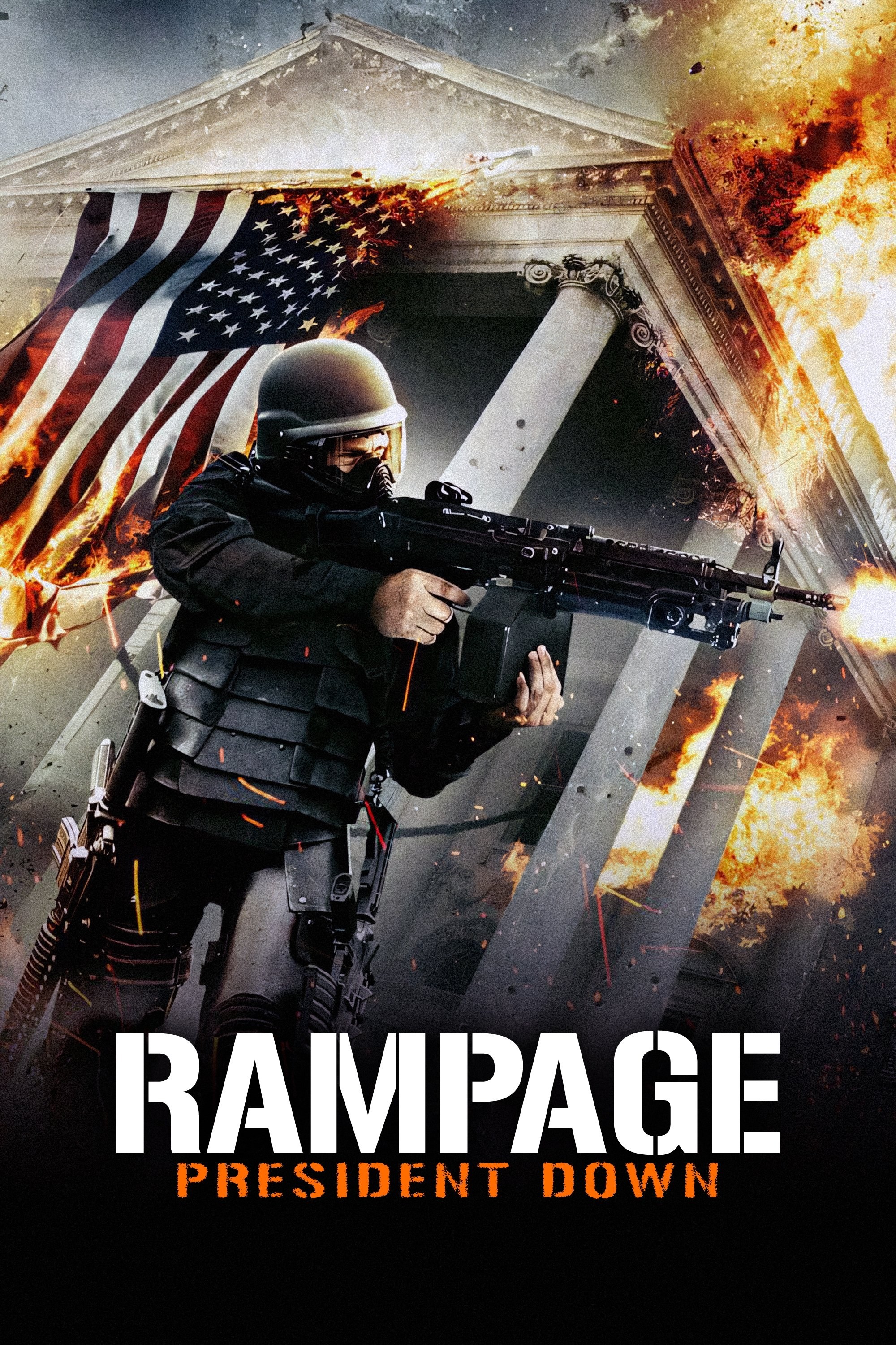 Poster de RAMPAGE: PRESIDENT DOWN en inglés