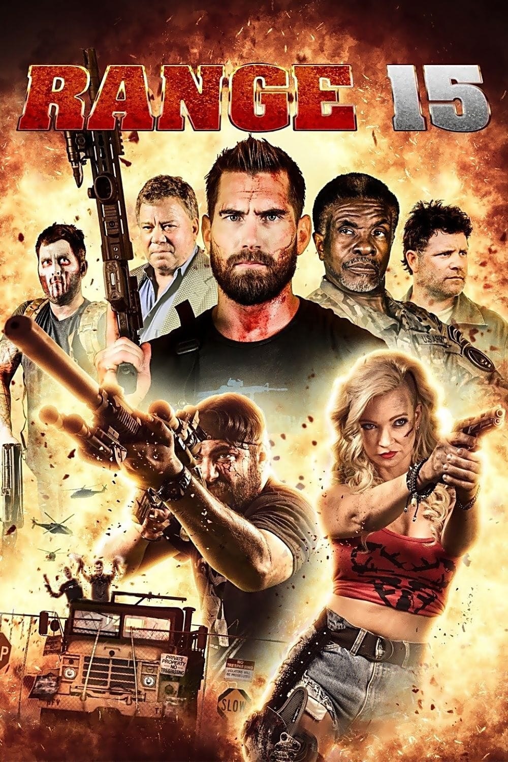 Poster de RANGE 15 en inglés
