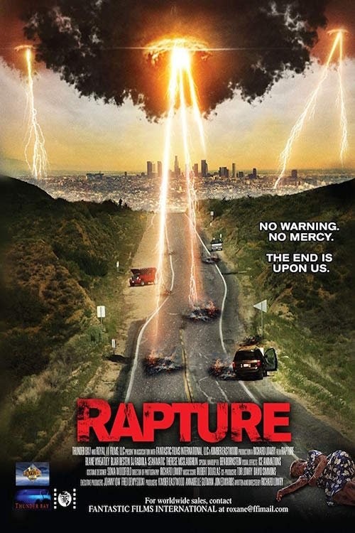Poster de RAPTURE en inglés