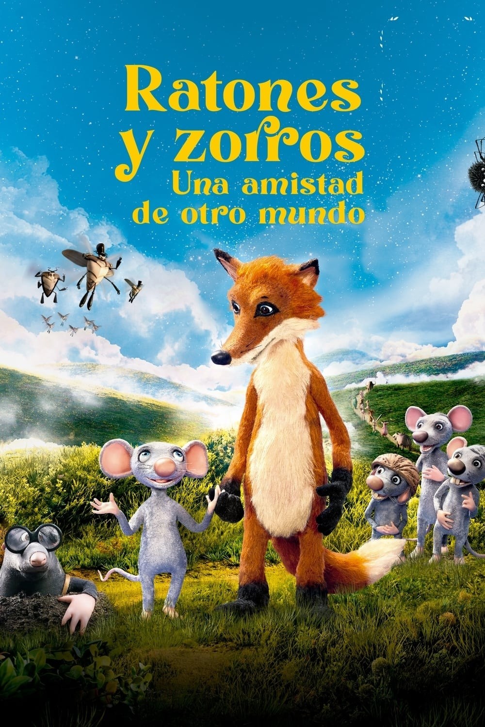 Poster de RATONES Y ZORROS. UNA AMISTAD DE OTRO MUNDO en español