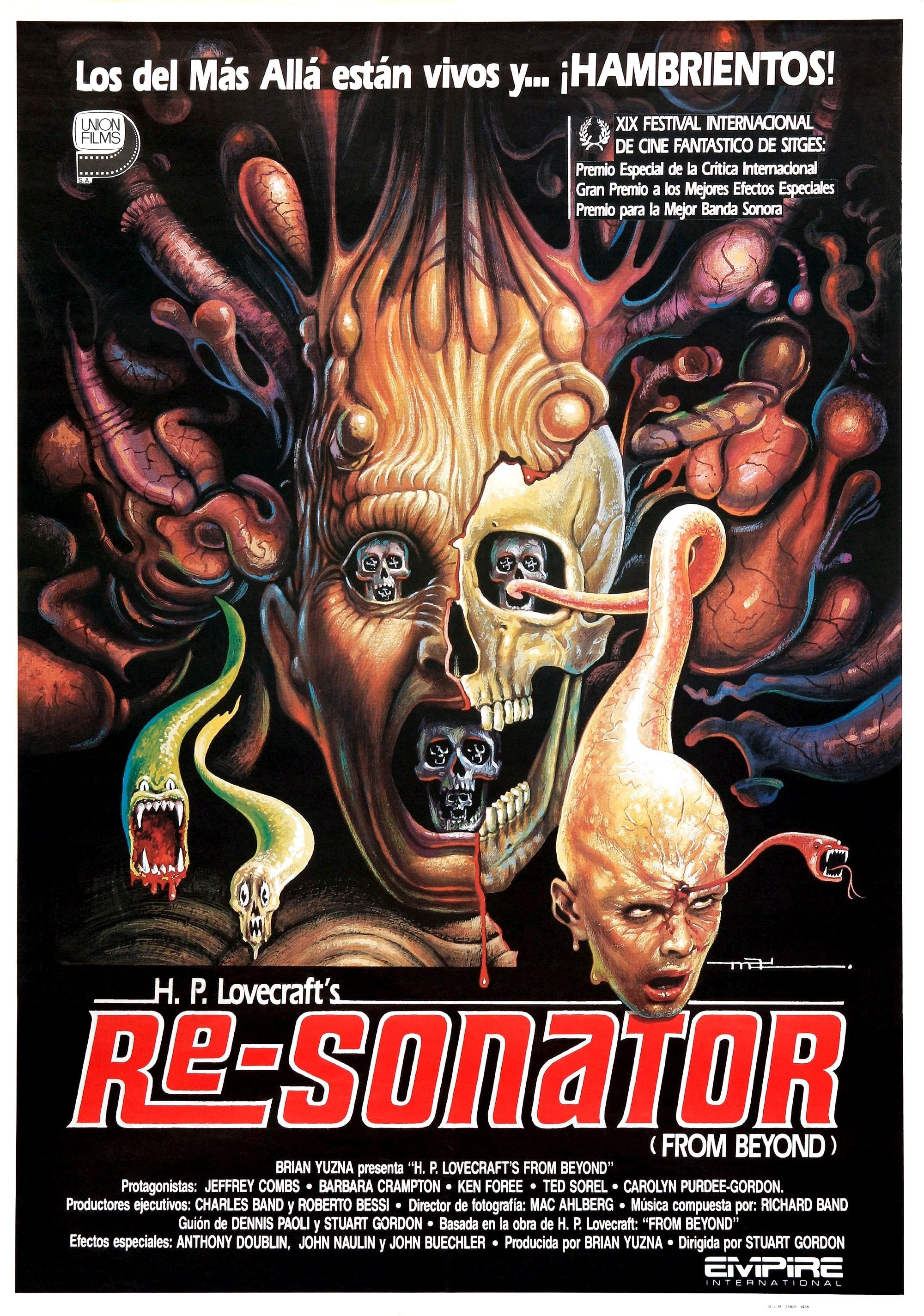 Poster de RE-SONATOR (FROM BEYOND) en español