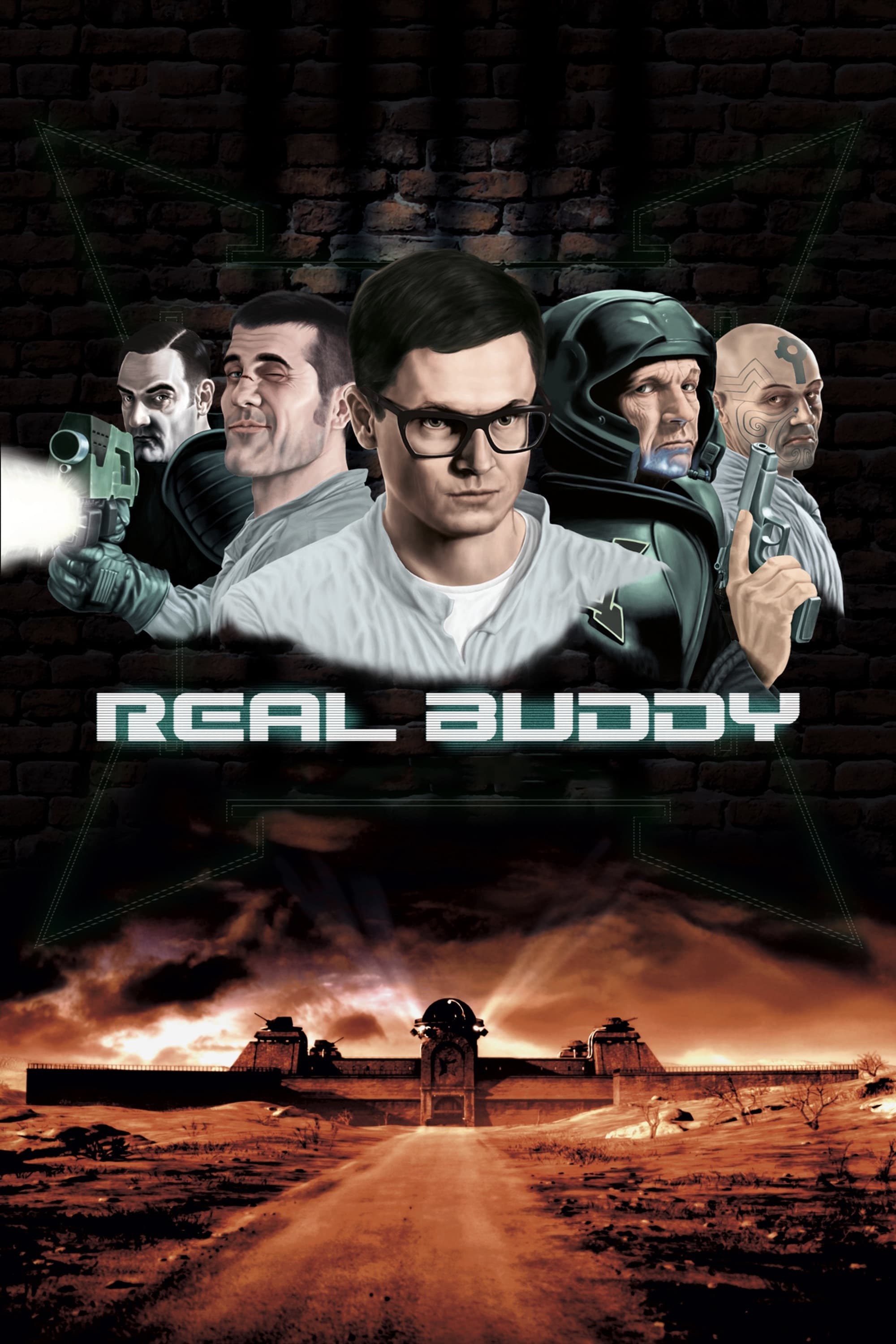 Poster de REAL BUDDY en inglés