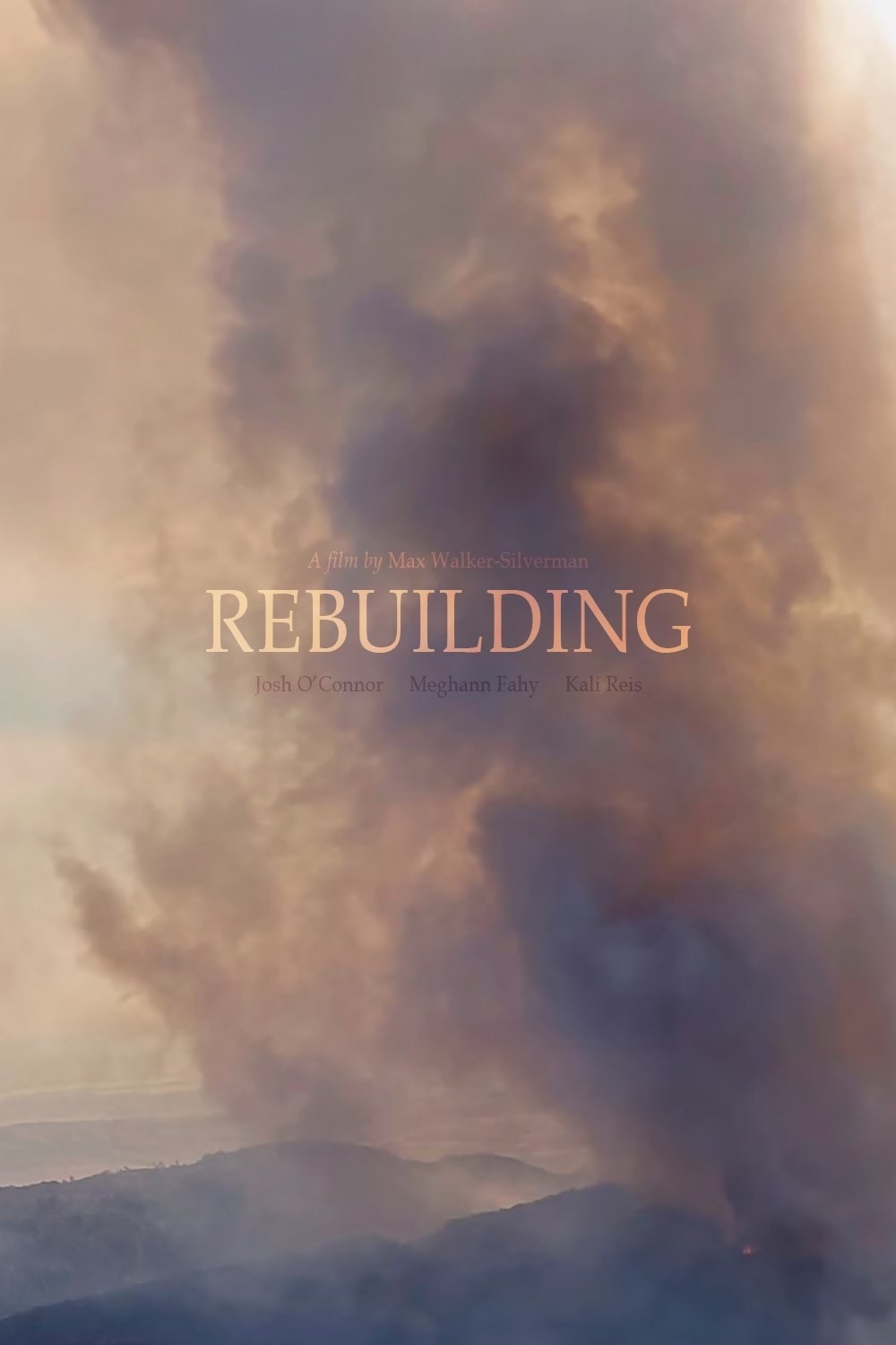 Poster de REBUILDING en inglés