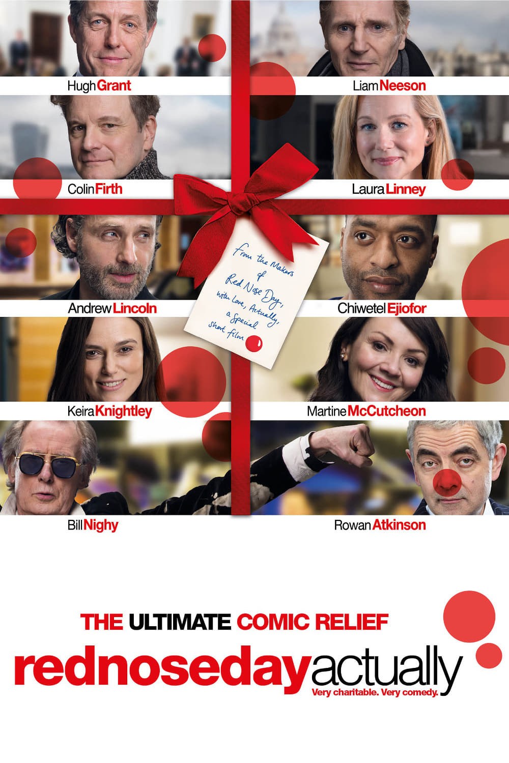 Poster de RED NOSE DAY ACTUALLY en inglés