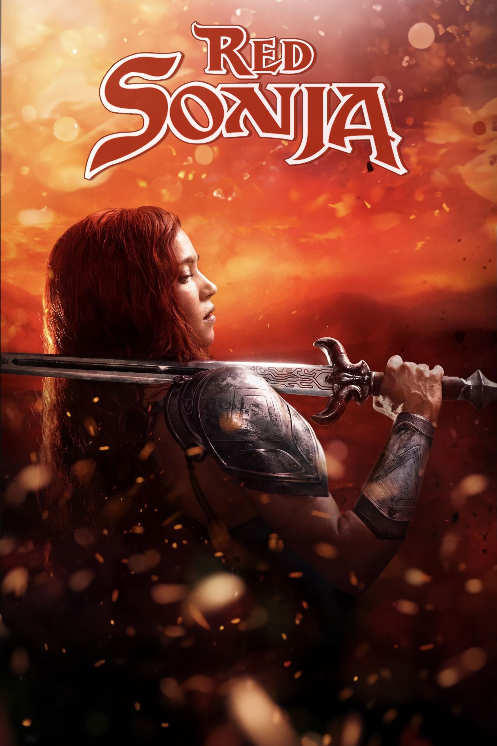 Poster de RED SONJA en inglés