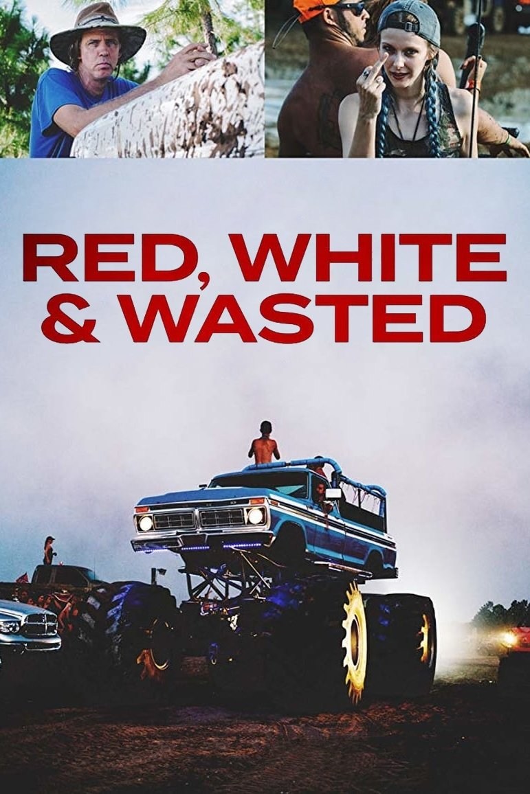 Poster de RED, WHITE & WASTED en inglés
