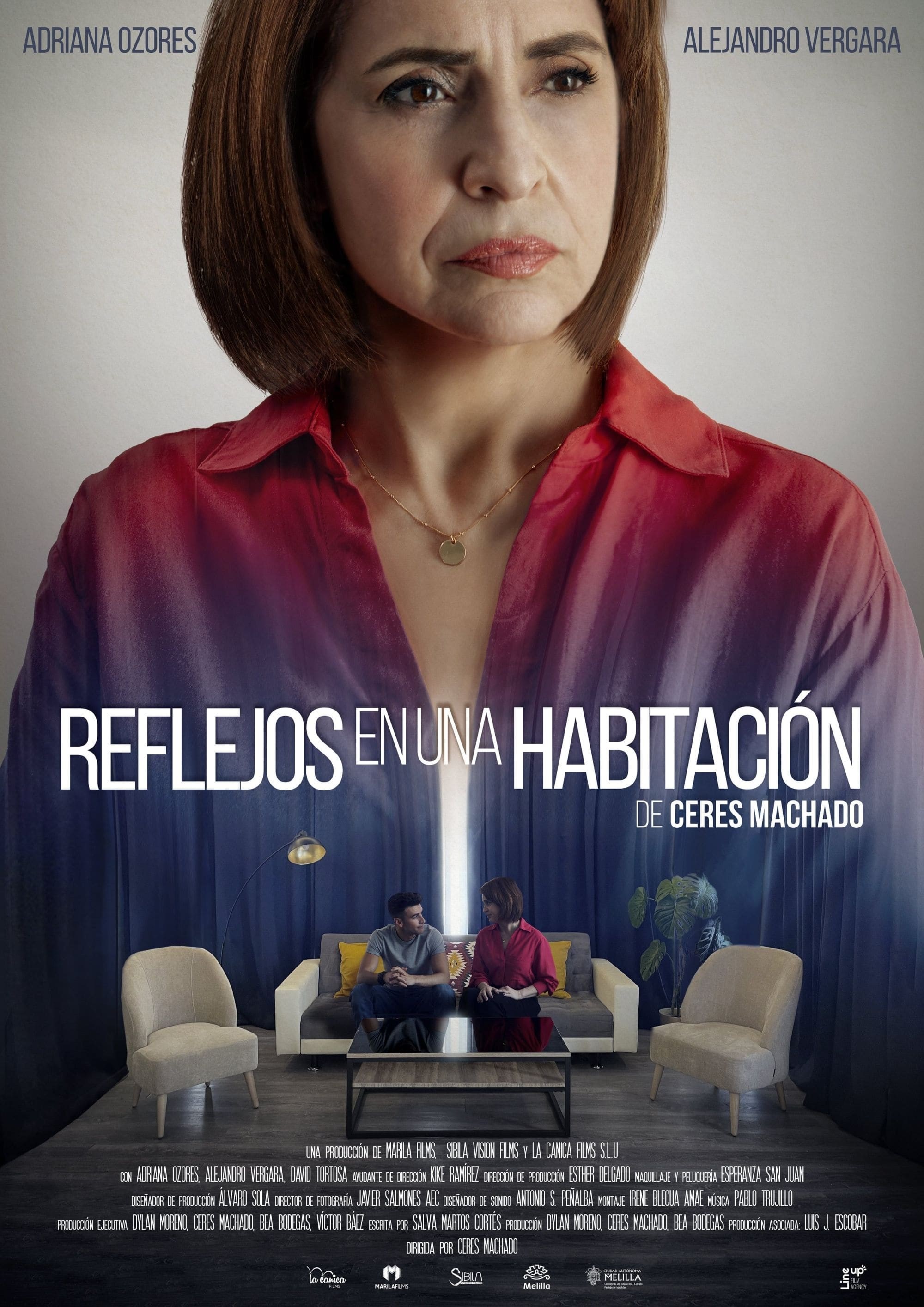 Poster de REFLEJOS EN UNA HABITACIÓN en español
