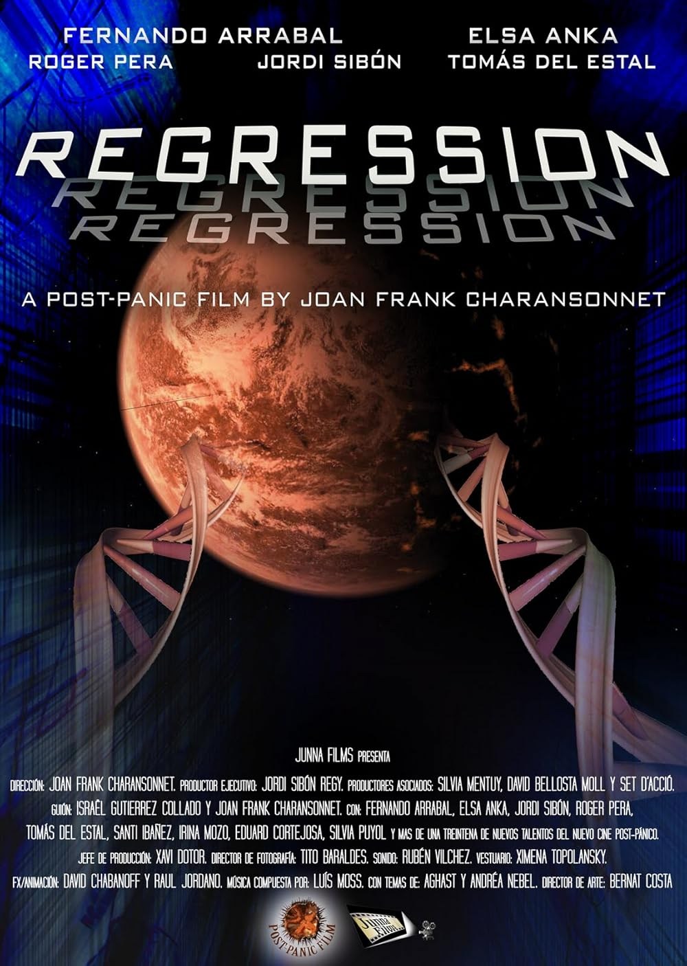 Poster de REGRESSION POST PANIC FILM