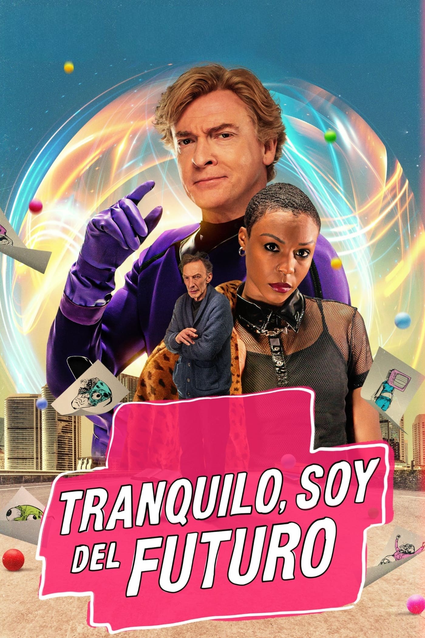 Poster de RELAX, I'M FROM THE FUTURE en español