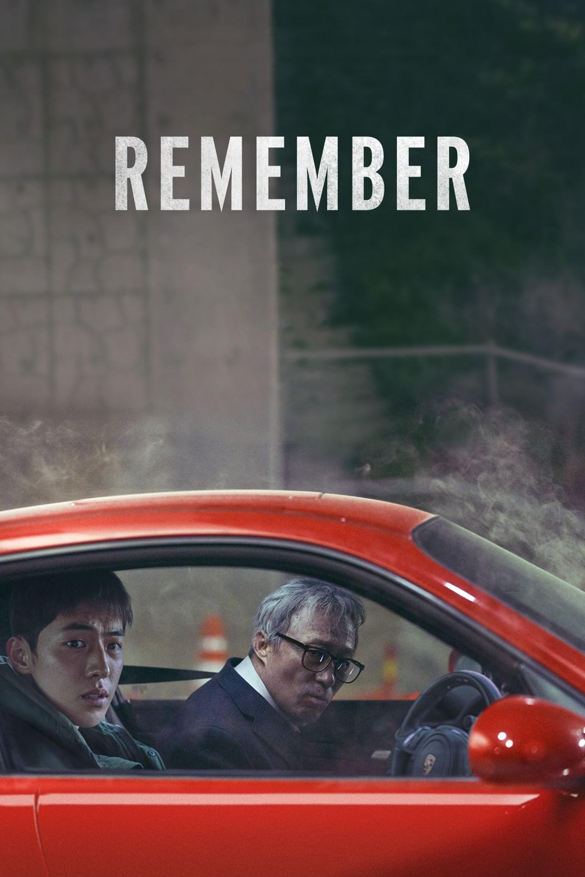 Poster de REMEMBER en inglés