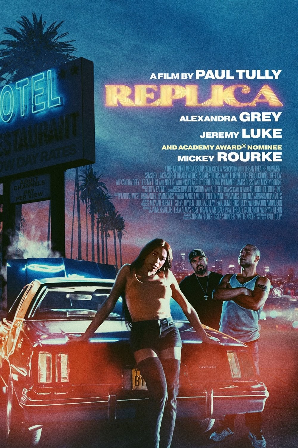 Poster de REPLICA en inglés