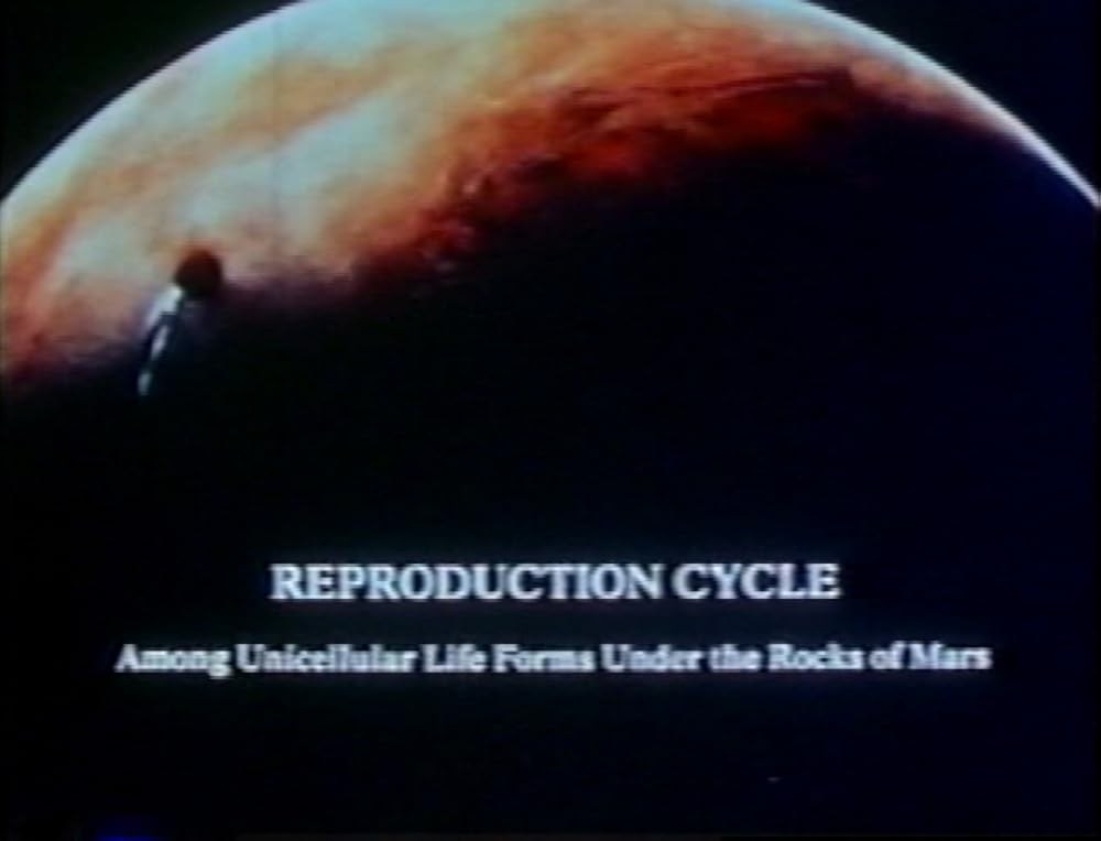 Poster de REPRODUCTION CYCLE AMONG UNICELLULAR LIFE FORMS UNDER THE ROCKS OF MARS