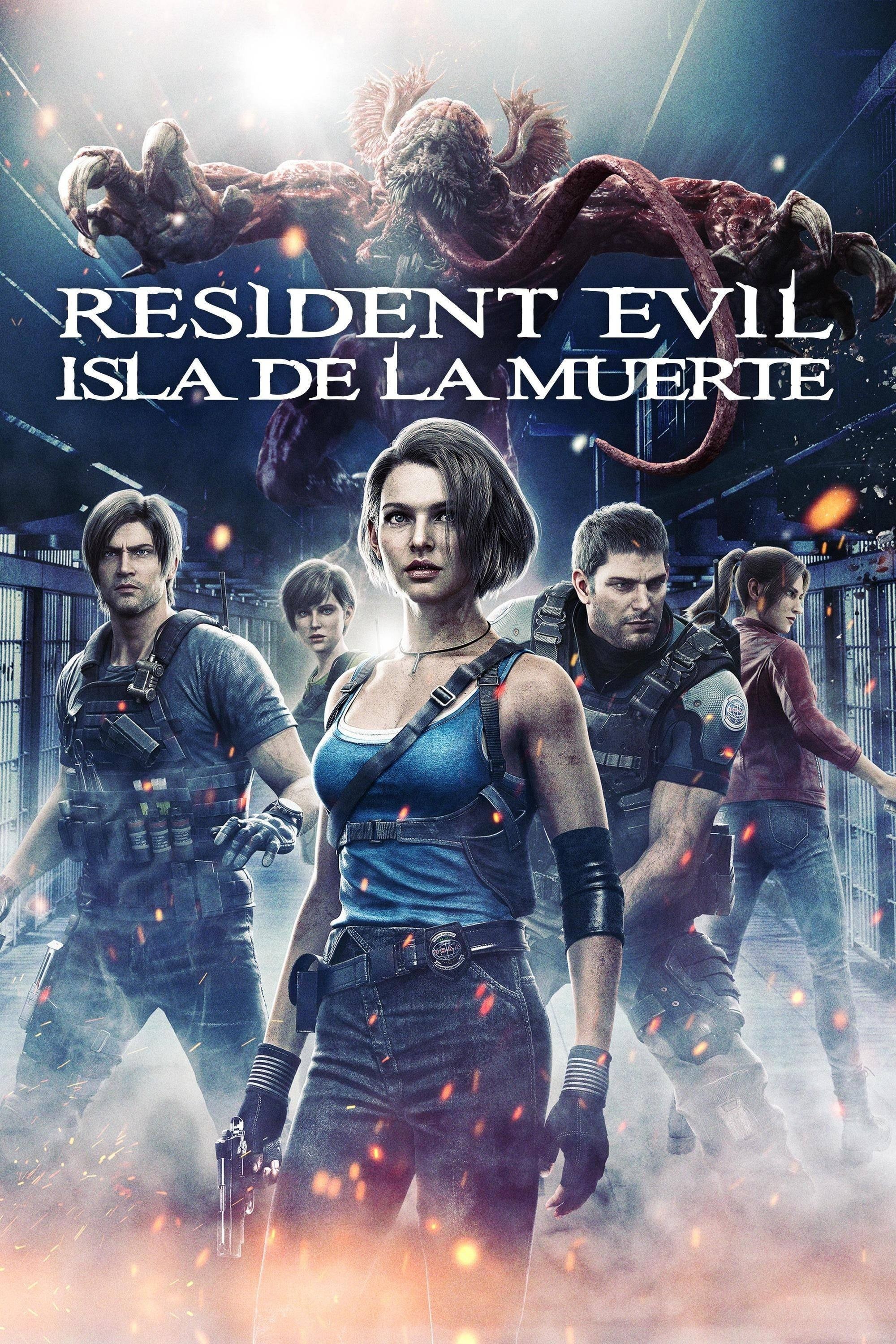 Poster de RESIDENT EVIL: DEATH ISLAND en español
