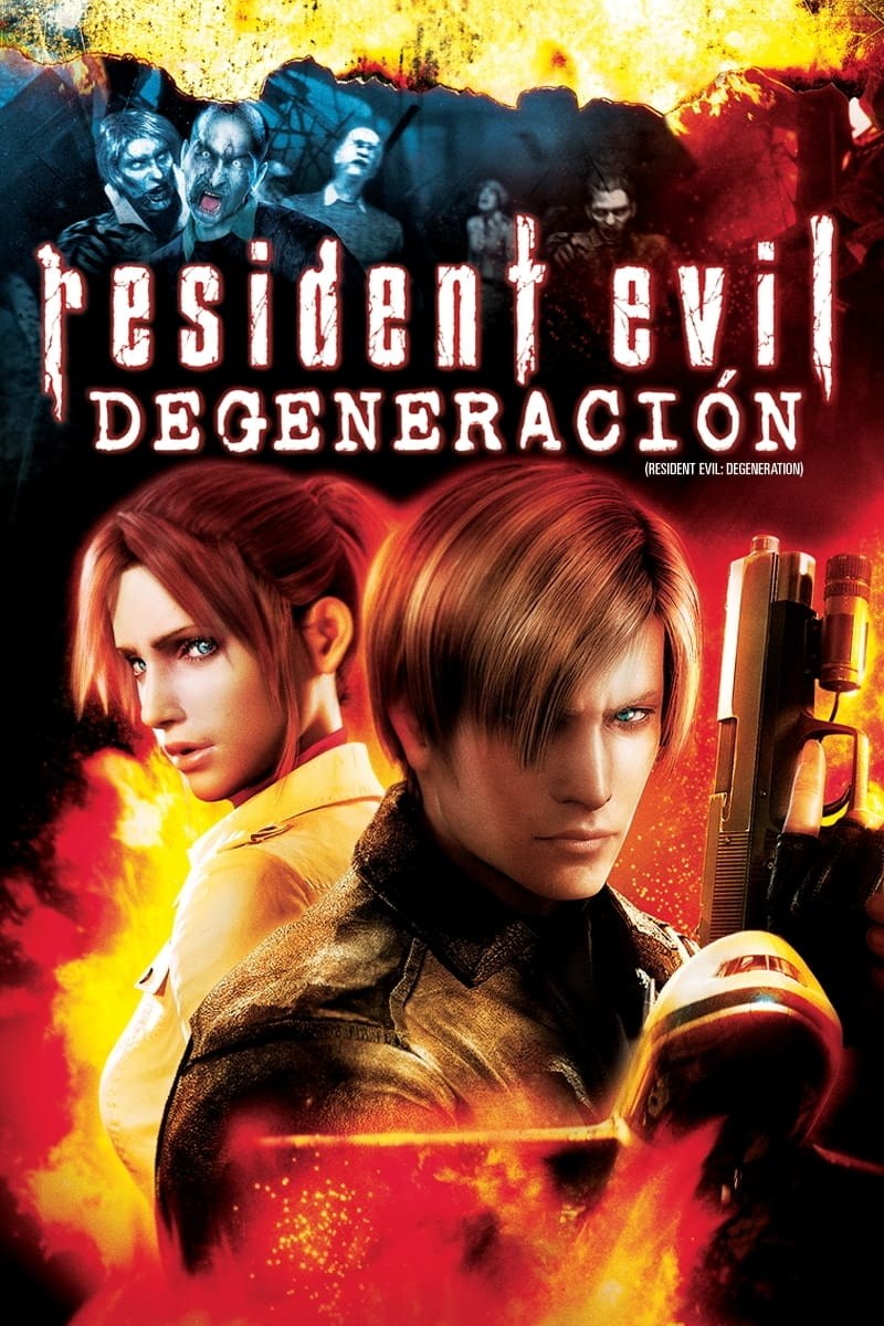 Poster de RESIDENT EVIL: DEGENERACIÓN en español