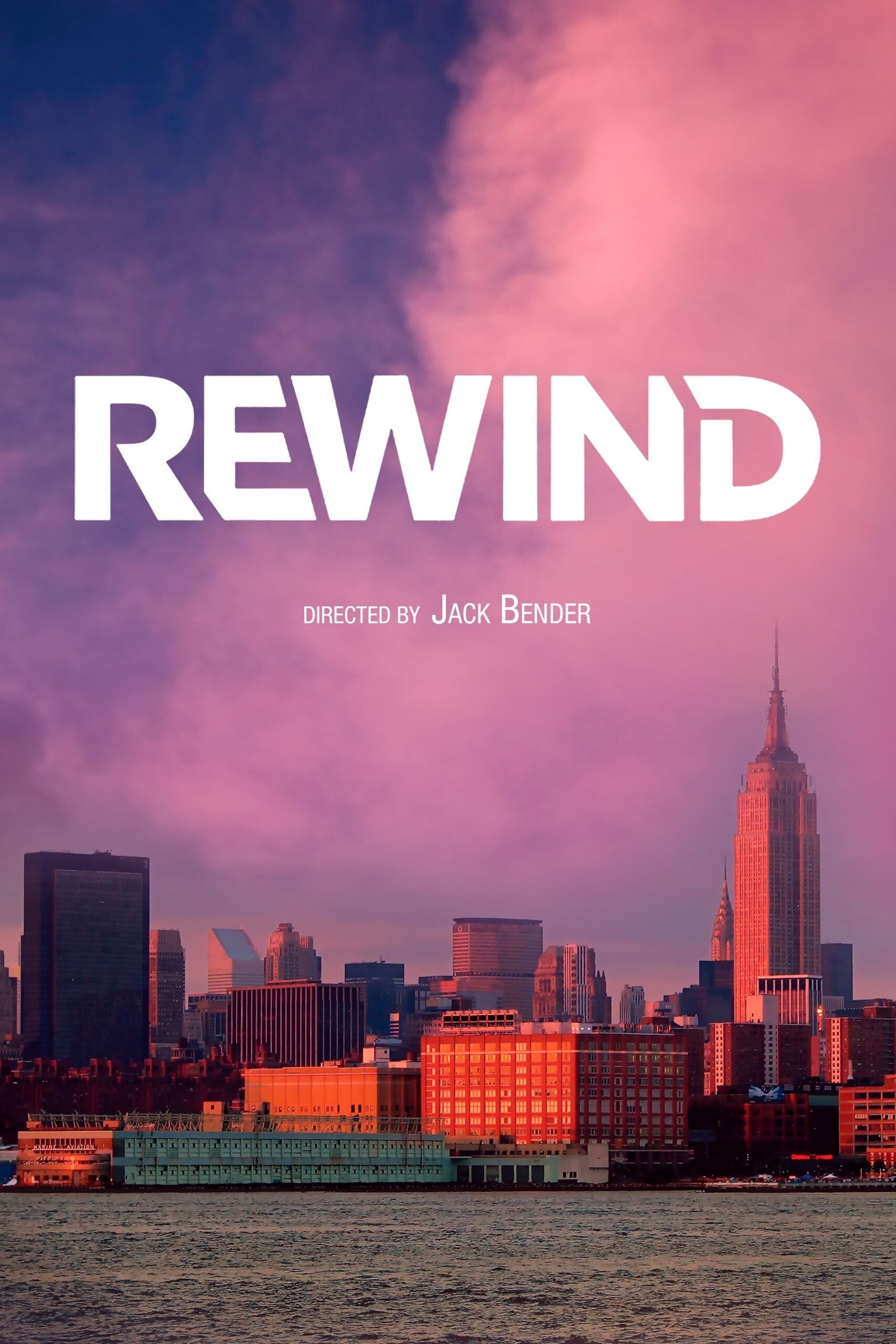 Poster de REWIND en inglés
