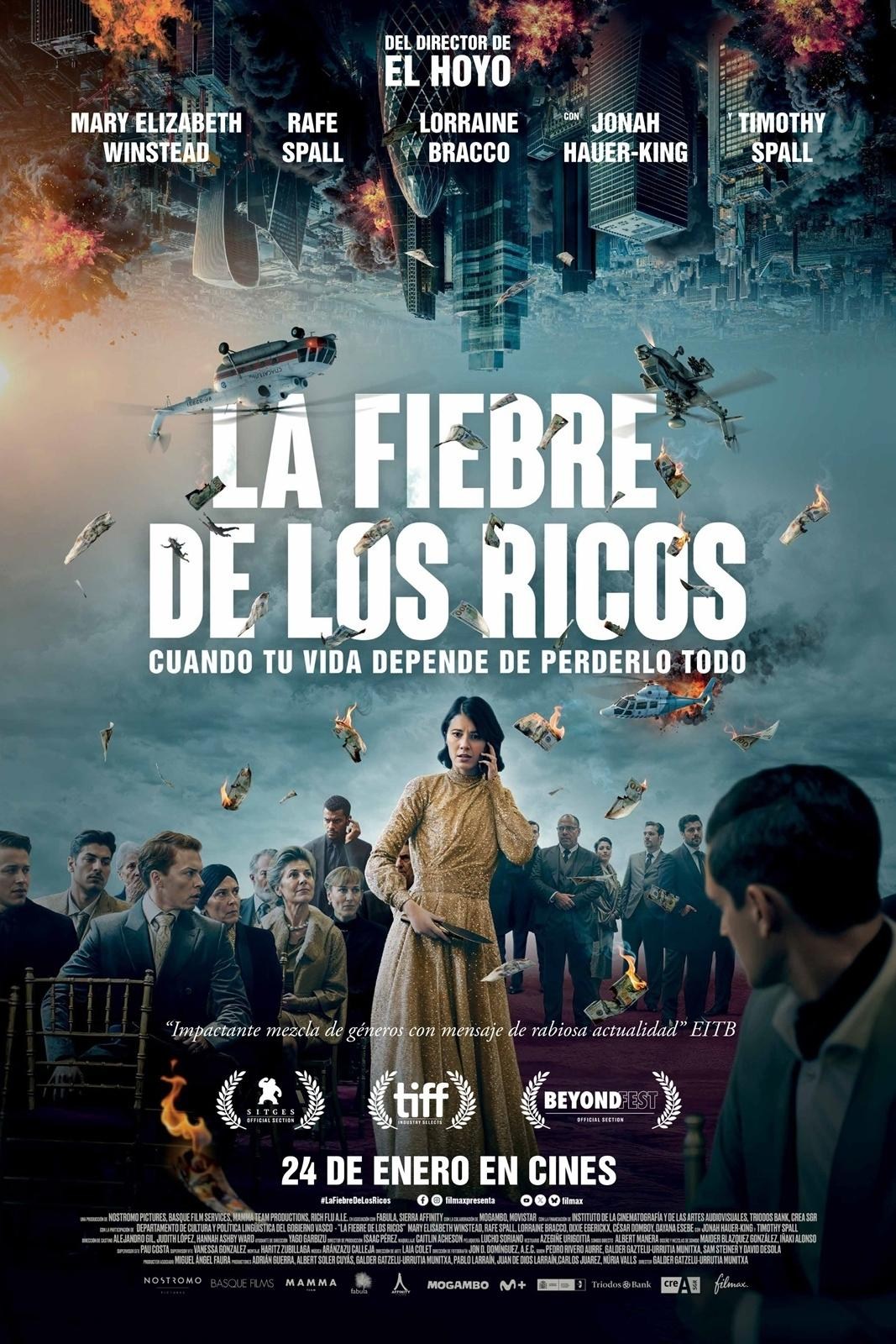 Poster de LA FIEBRE DE LOS RICOS en español