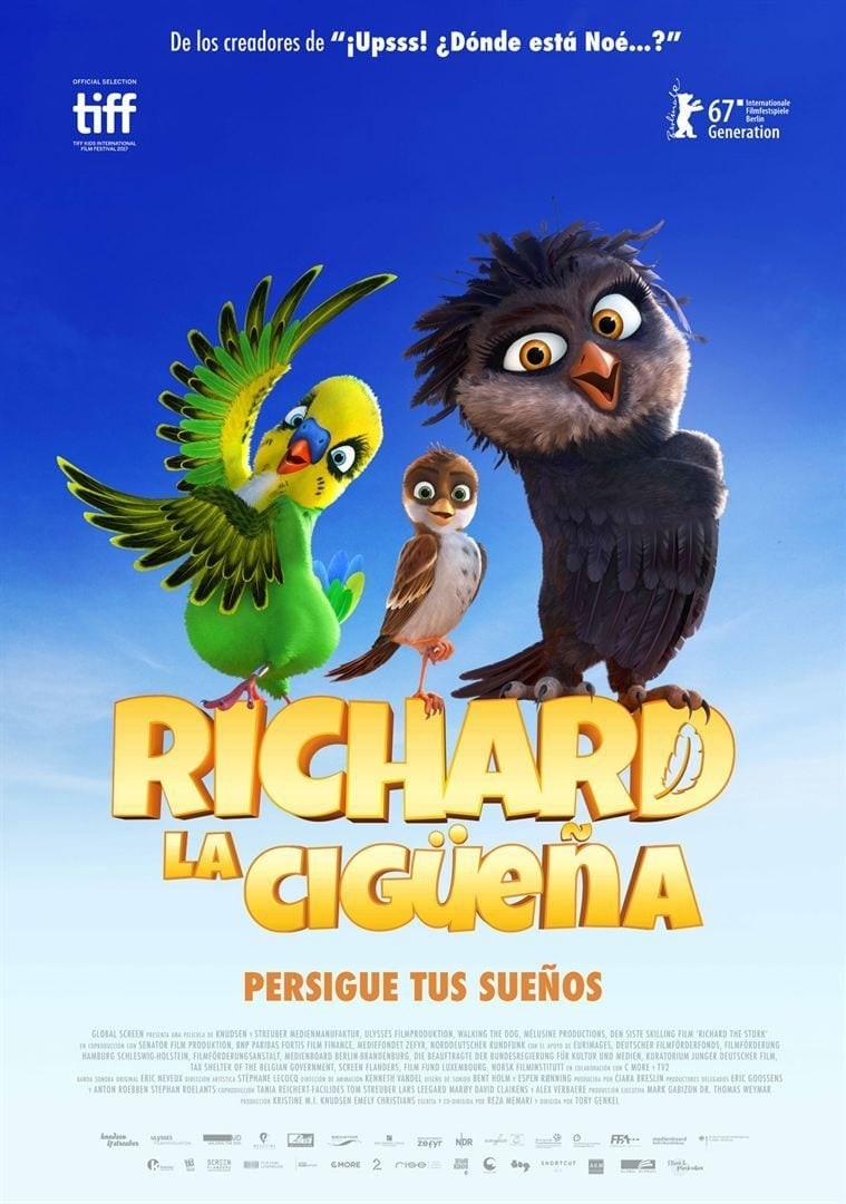 Poster de RICHARD, LA CIGÜEÑA en español