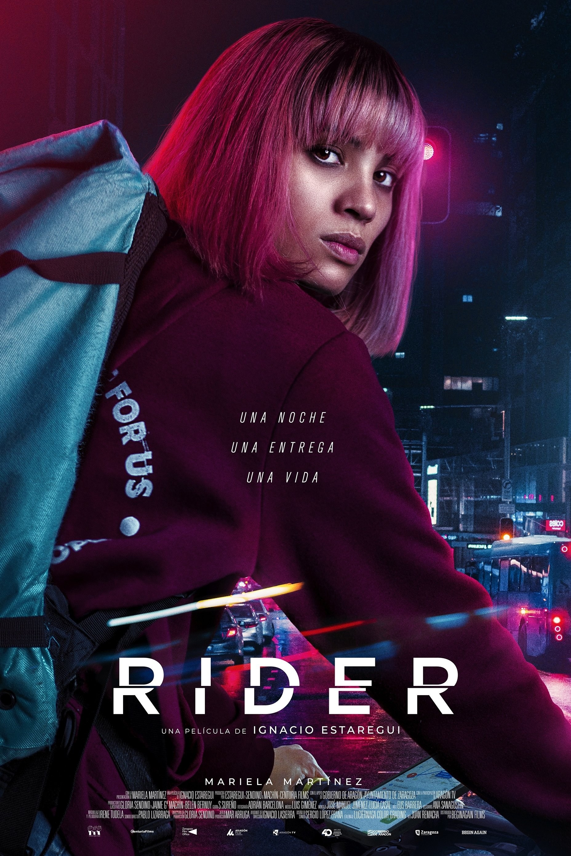 Poster de RIDER en español
