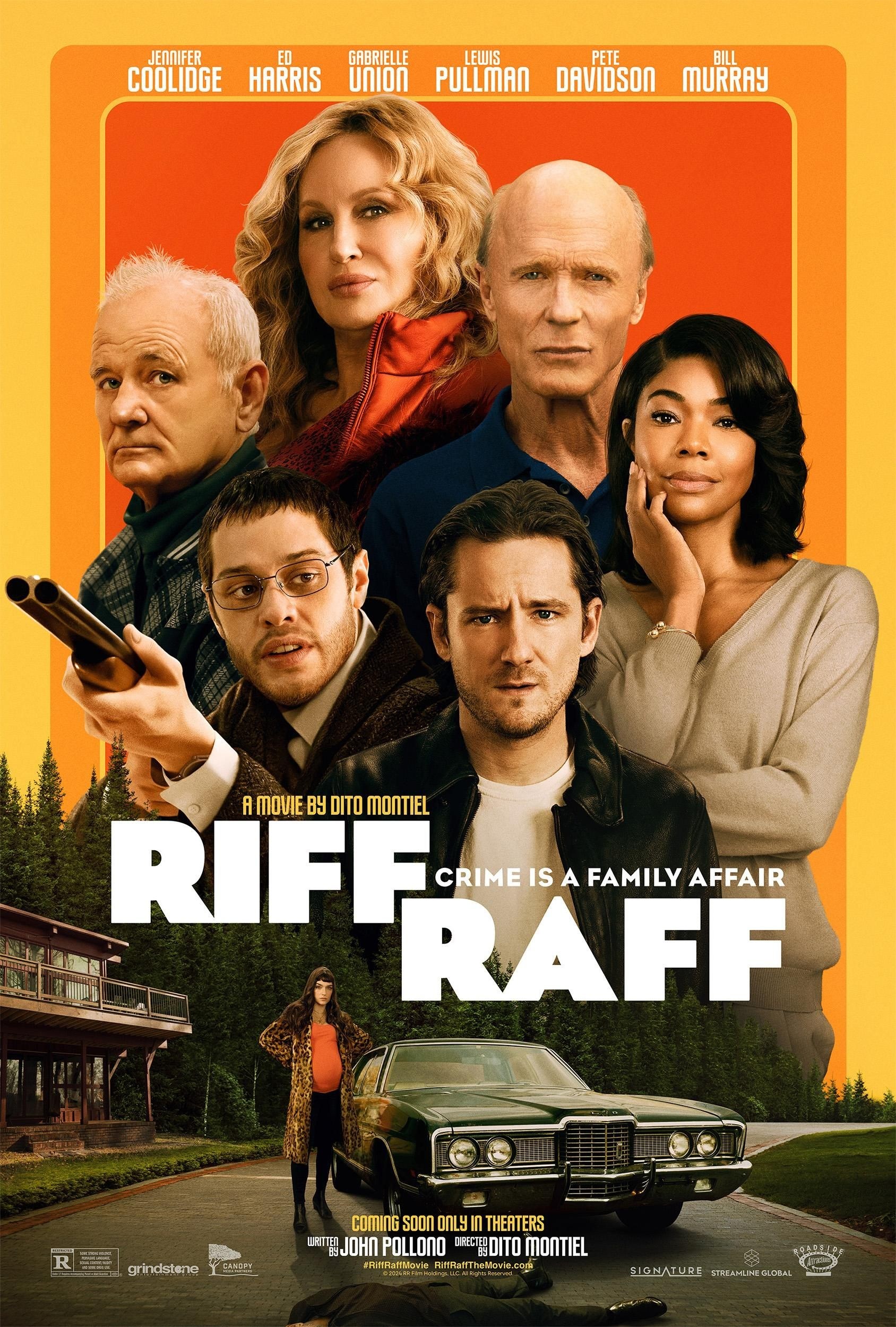 Poster de RIFF RAFF en inglés