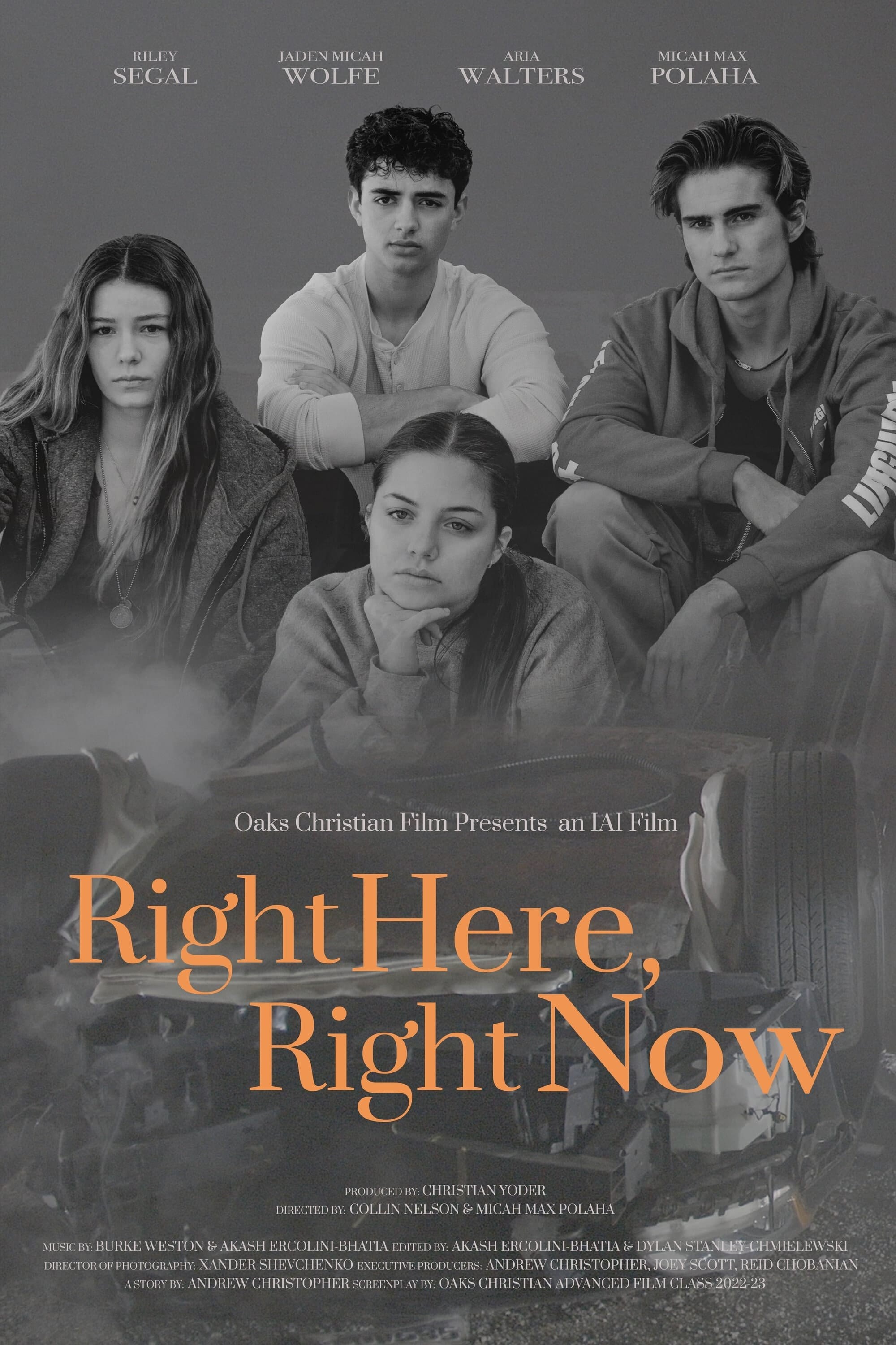 Poster de RIGHT HERE, RIGHT NOW
