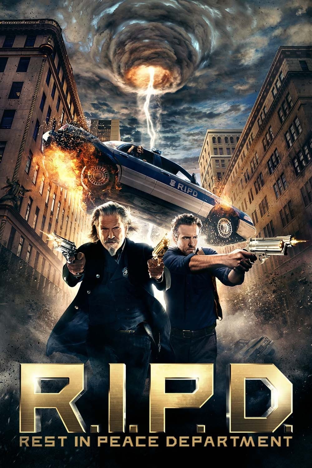 Poster de R.I.P.D. DEPARTAMENTO DE POLICÍA MORTAL en inglés