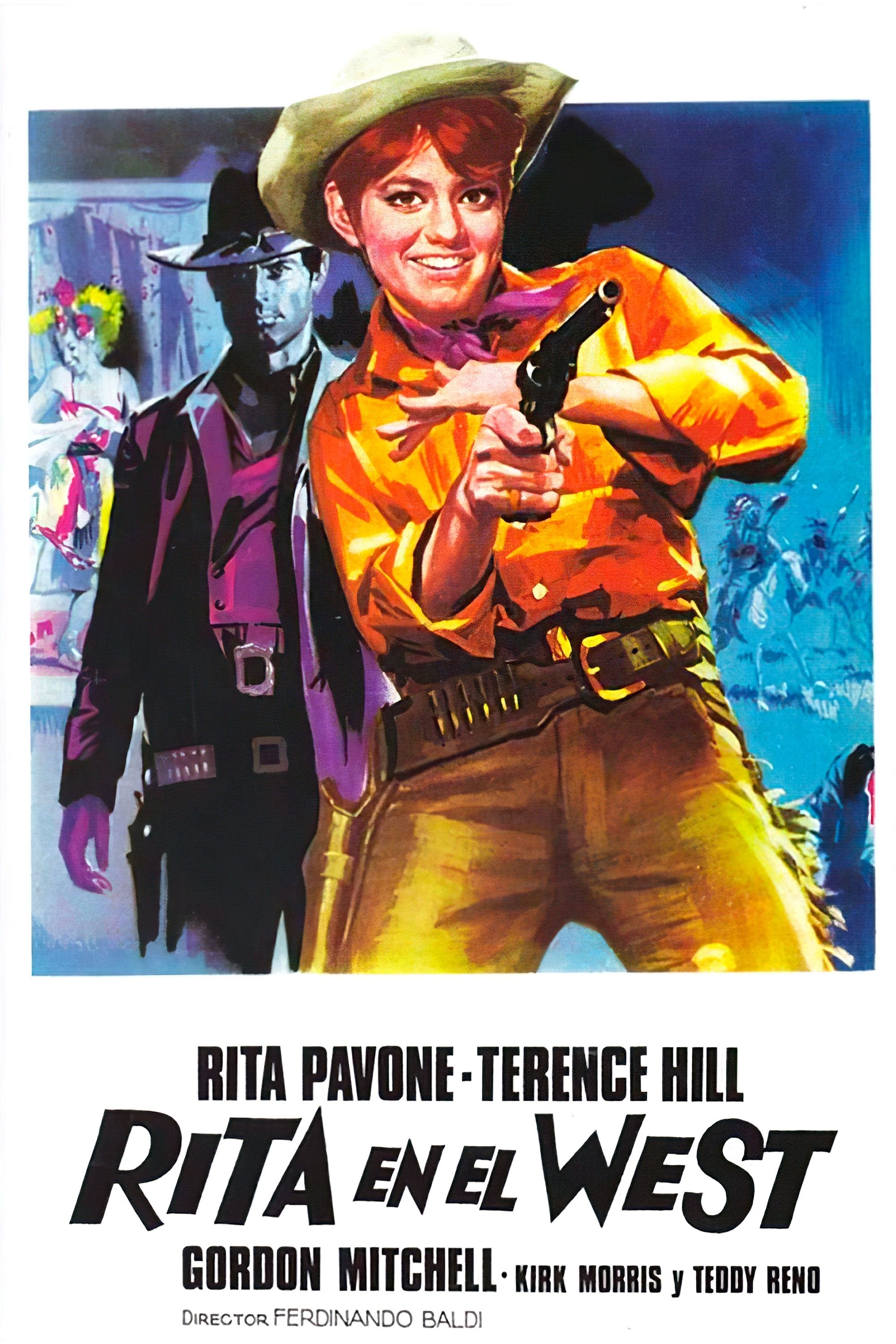Poster de RITA EN EL WEST en español