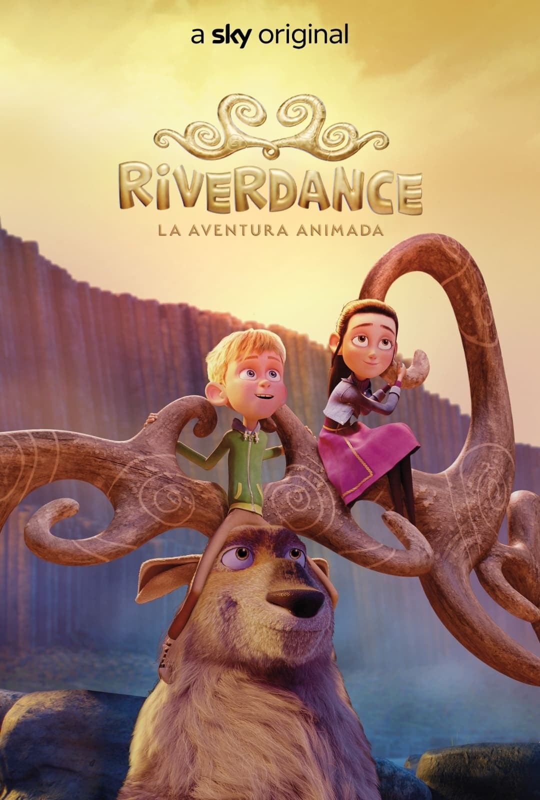 Poster de RIVERDANCE - LA AVENTURA ANIMADA en español