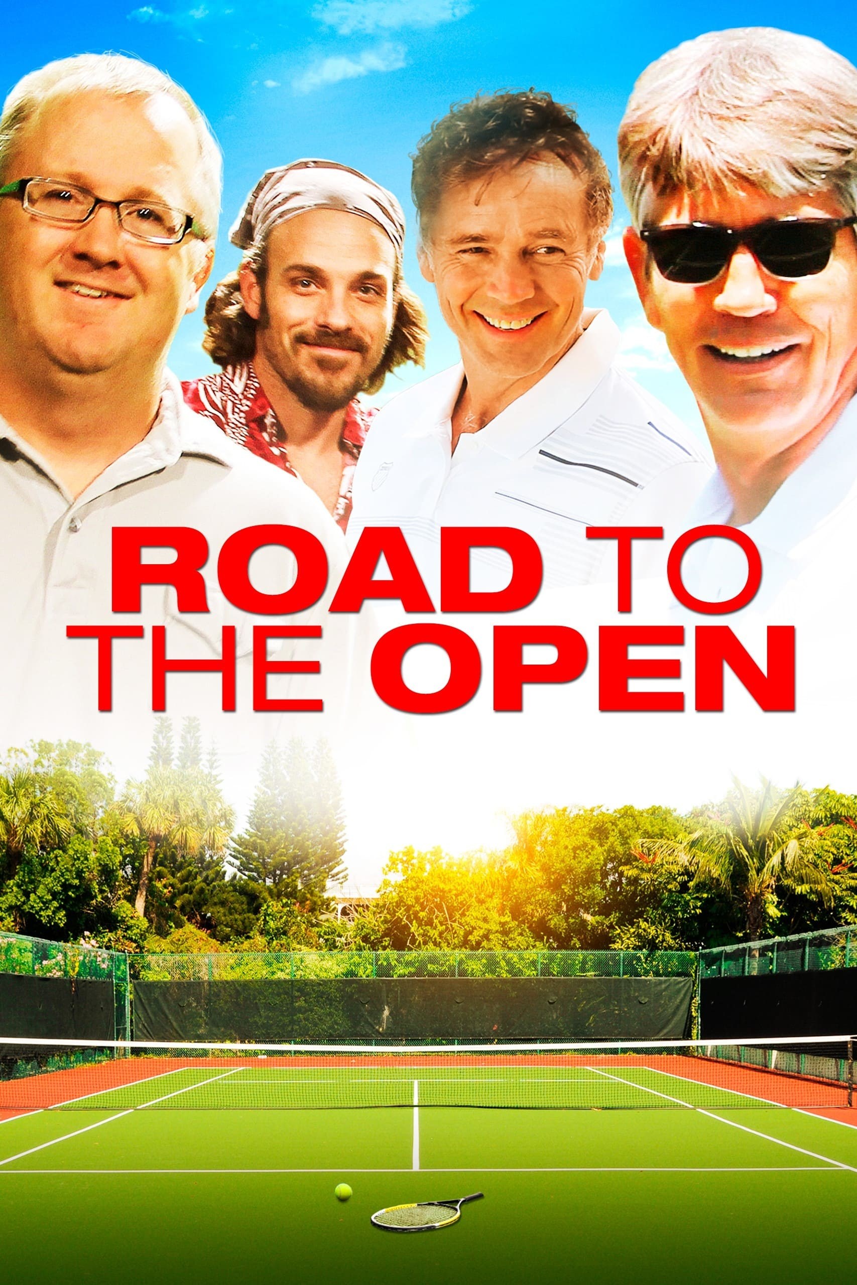 Poster de ROAD TO THE OPEN en inglés