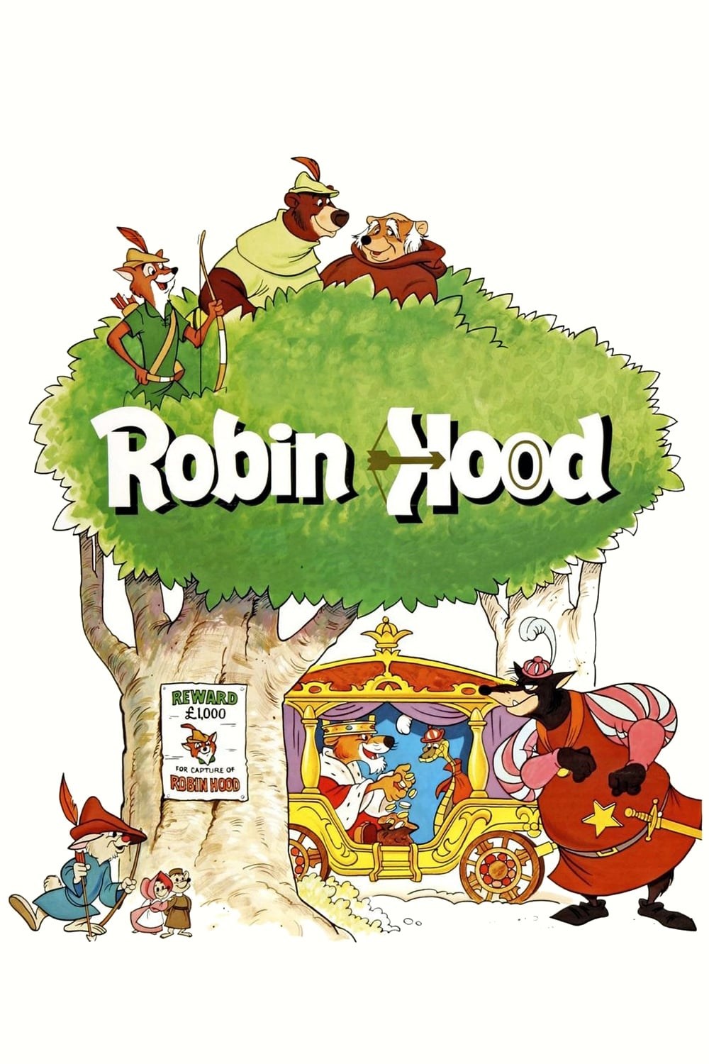 Poster de ROBIN HOOD en inglés