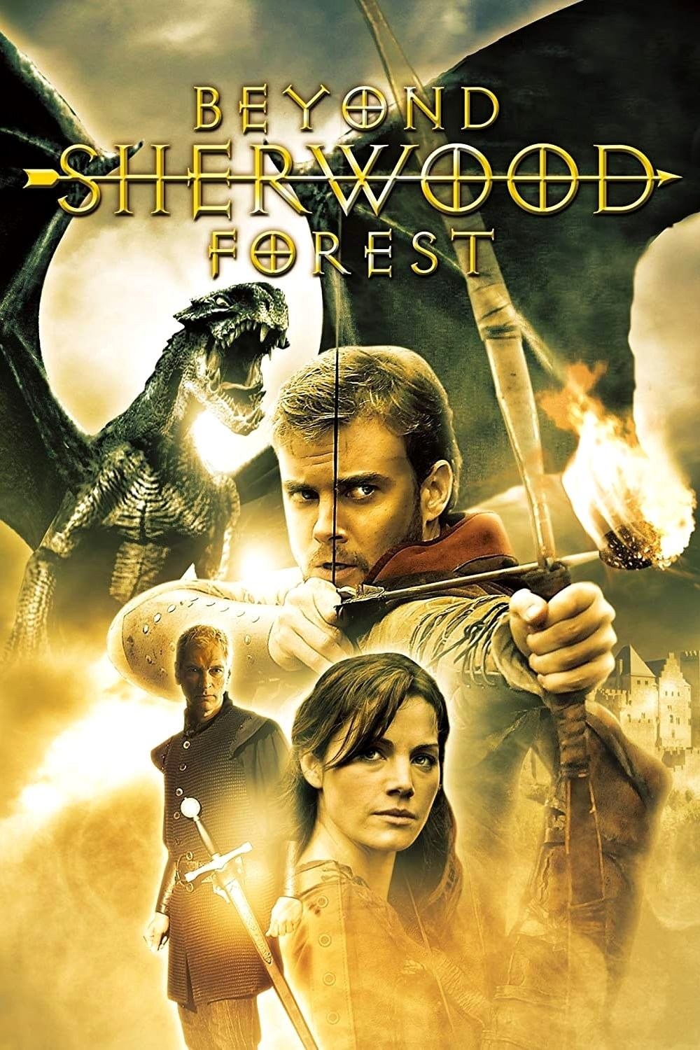 Poster de ROBIN HOOD CONTRA EL DRAGÓN en inglés